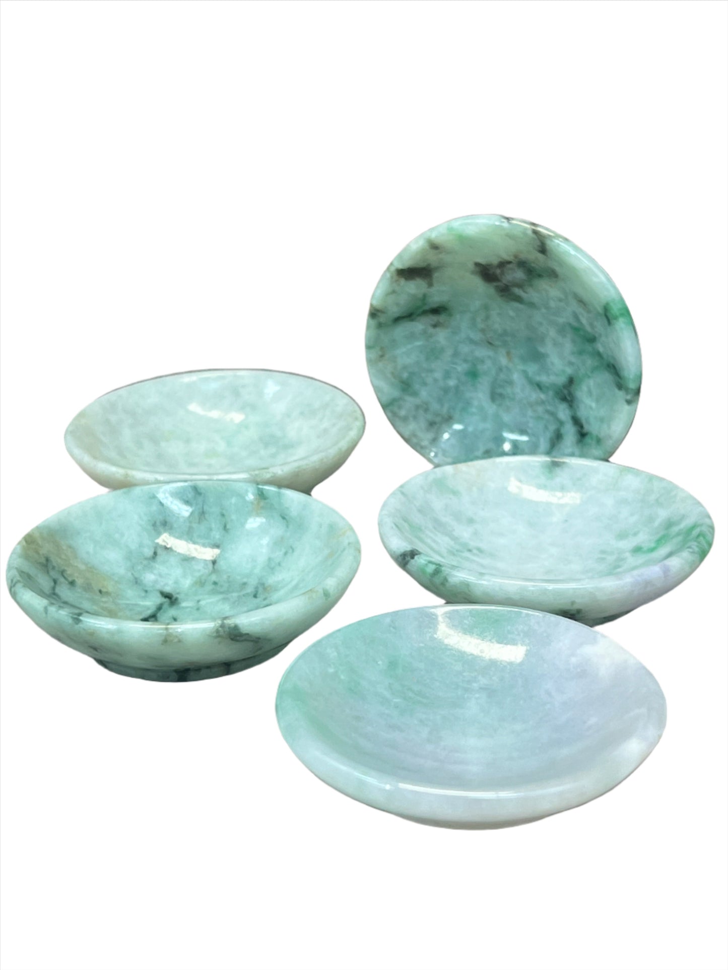 Small Jade Offering Bowls