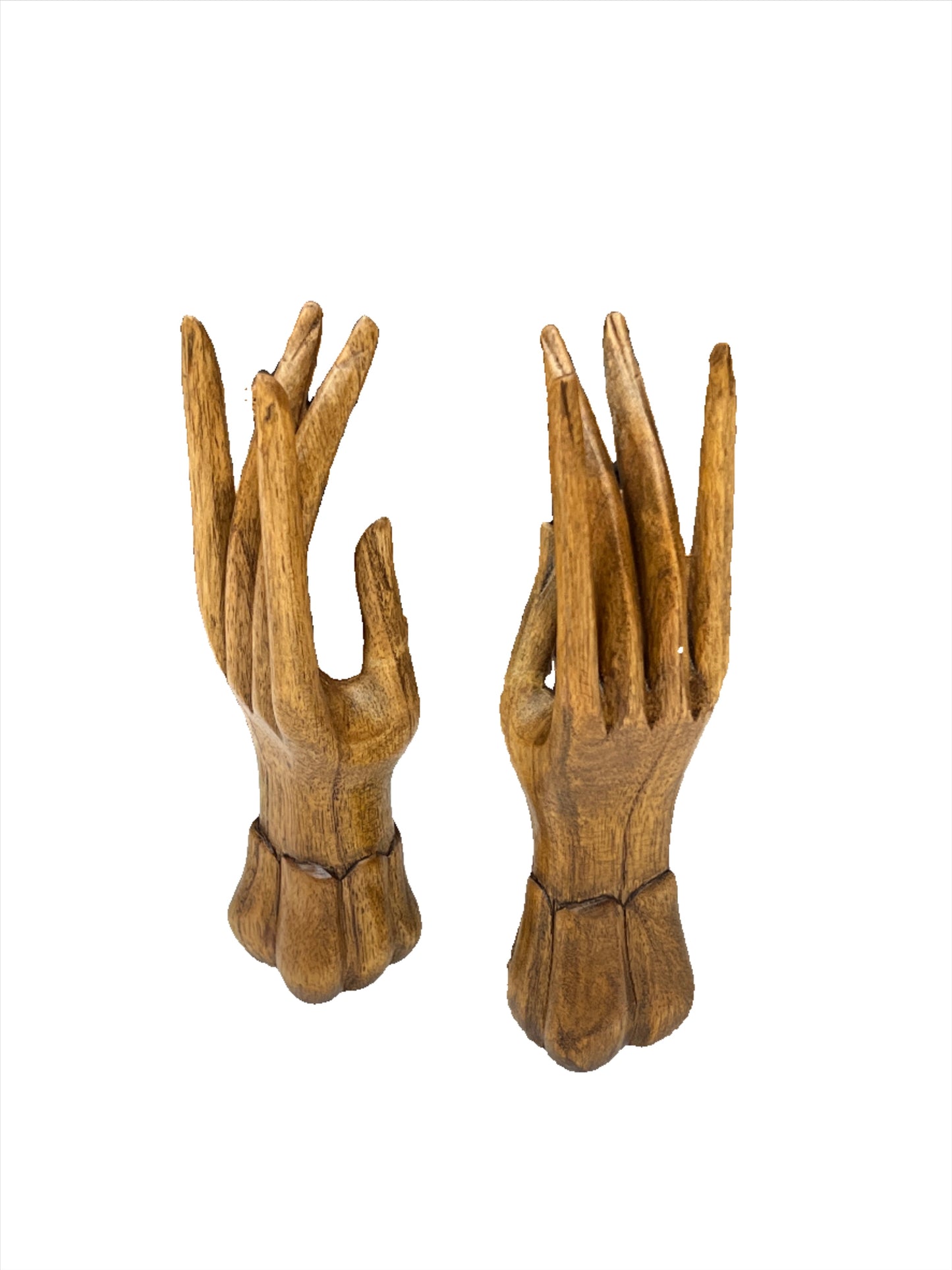 Standing Double Hand Statues