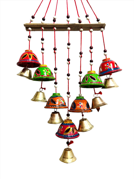 Rajasthani Hand Painted Hanging Bells