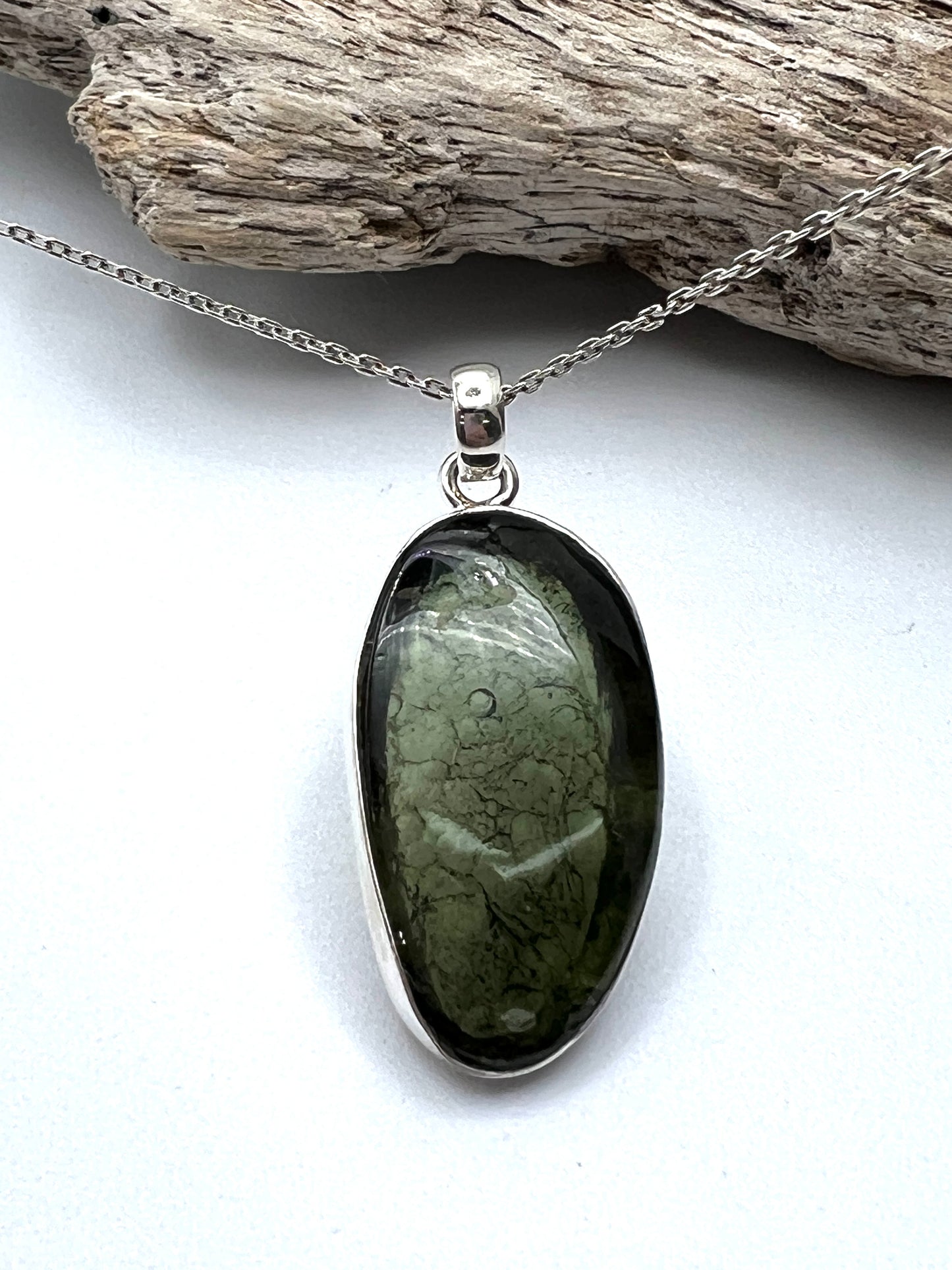 Rare Vitavin Polished Moldavite Pendants- Transformation Stone
