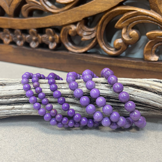 Phosphosiderite Stretchy Beaded Bracelets