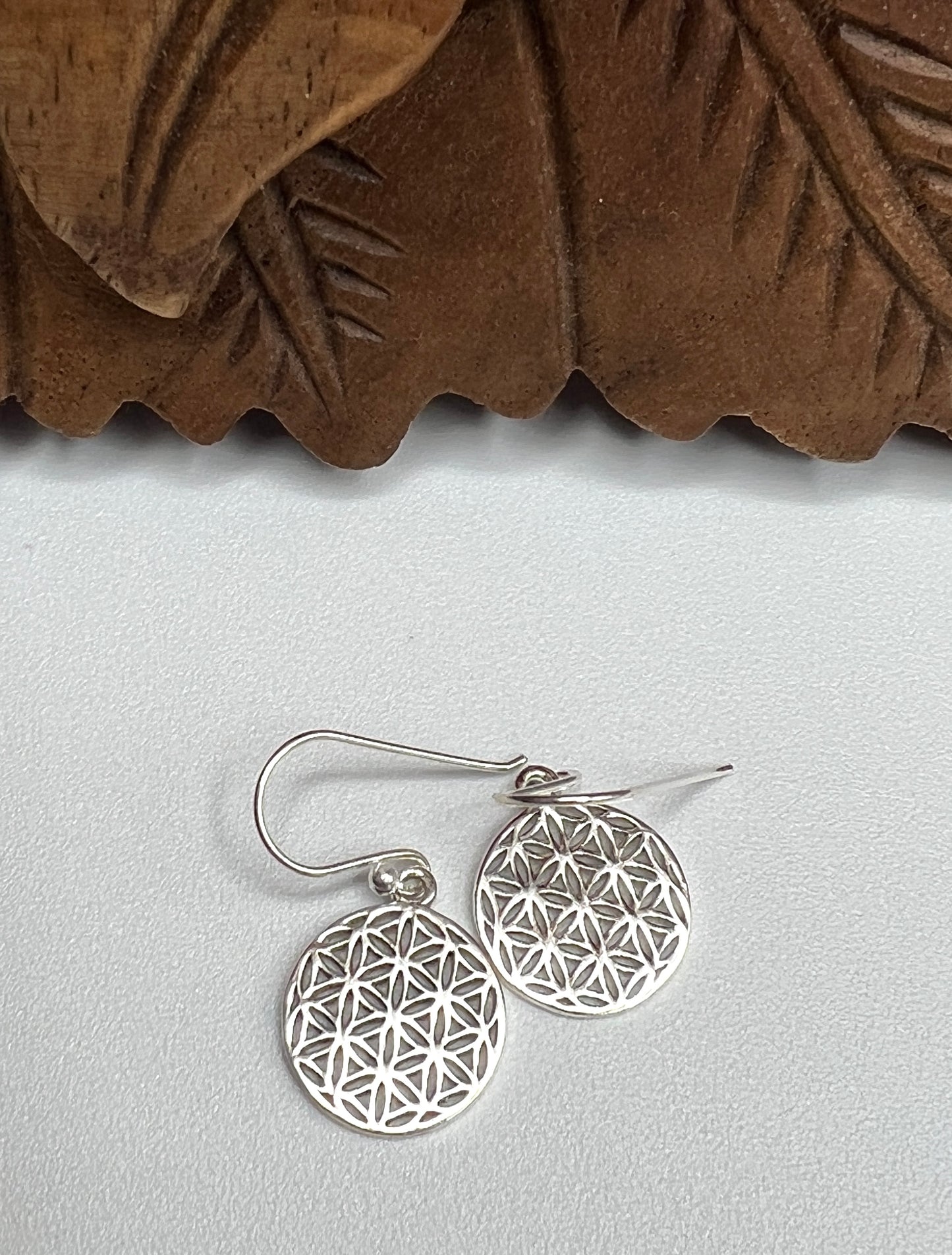 Flower of Life & Sacred Geometry Earrings