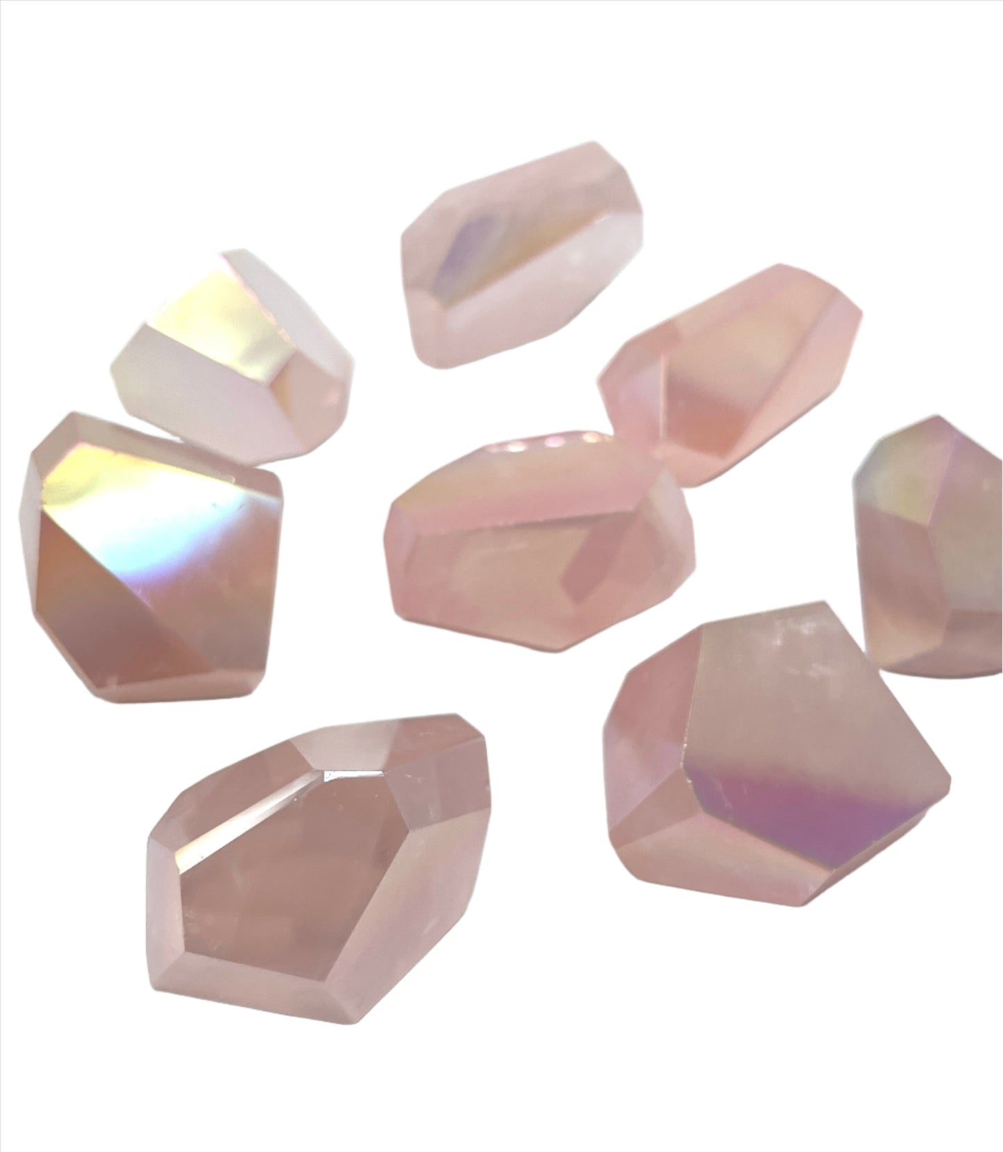 Angel Aura Rose Quartz Freeforms