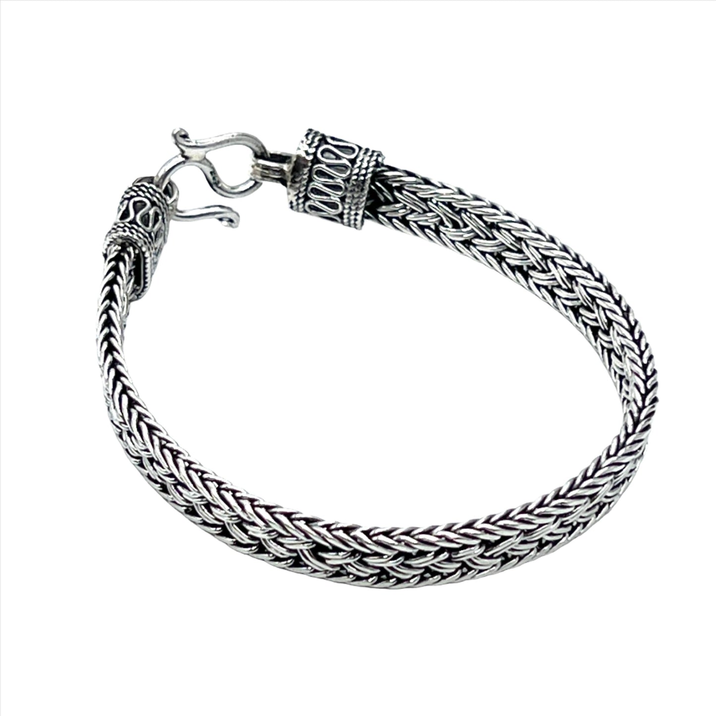 Sterling Silver Flat Chain Bracelets