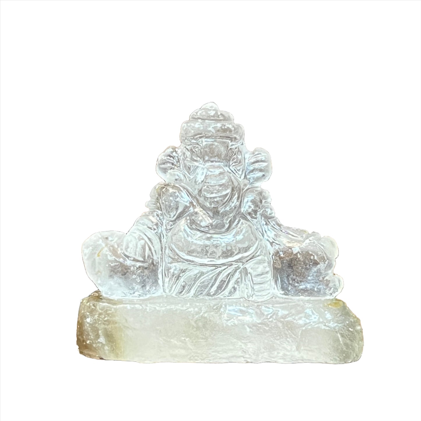 Clear Quartz Ganesh