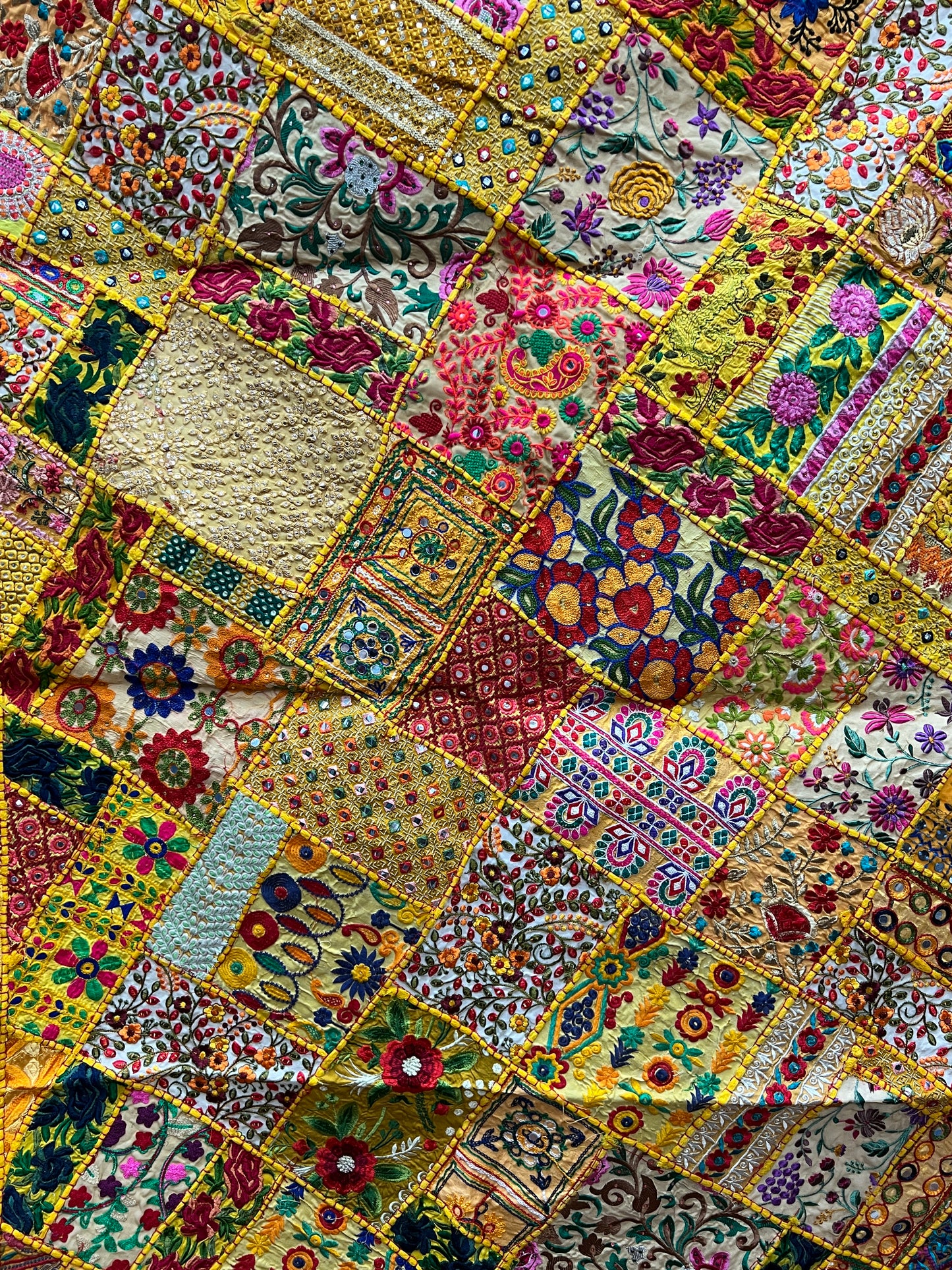 Rajasthani Embroidered Wall Hangings 40" x 60"