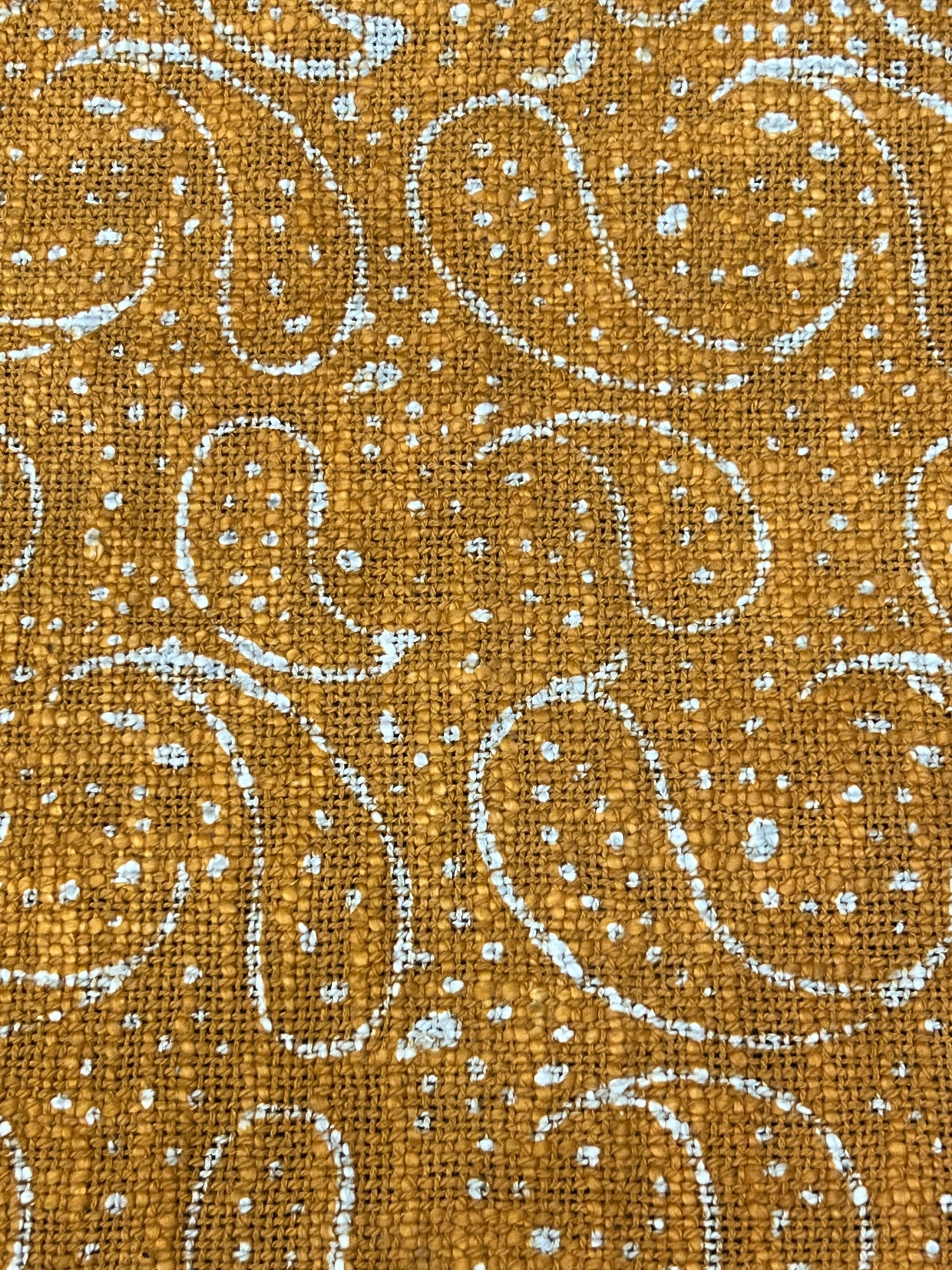 Handloomed Block Print Throw Blanket
