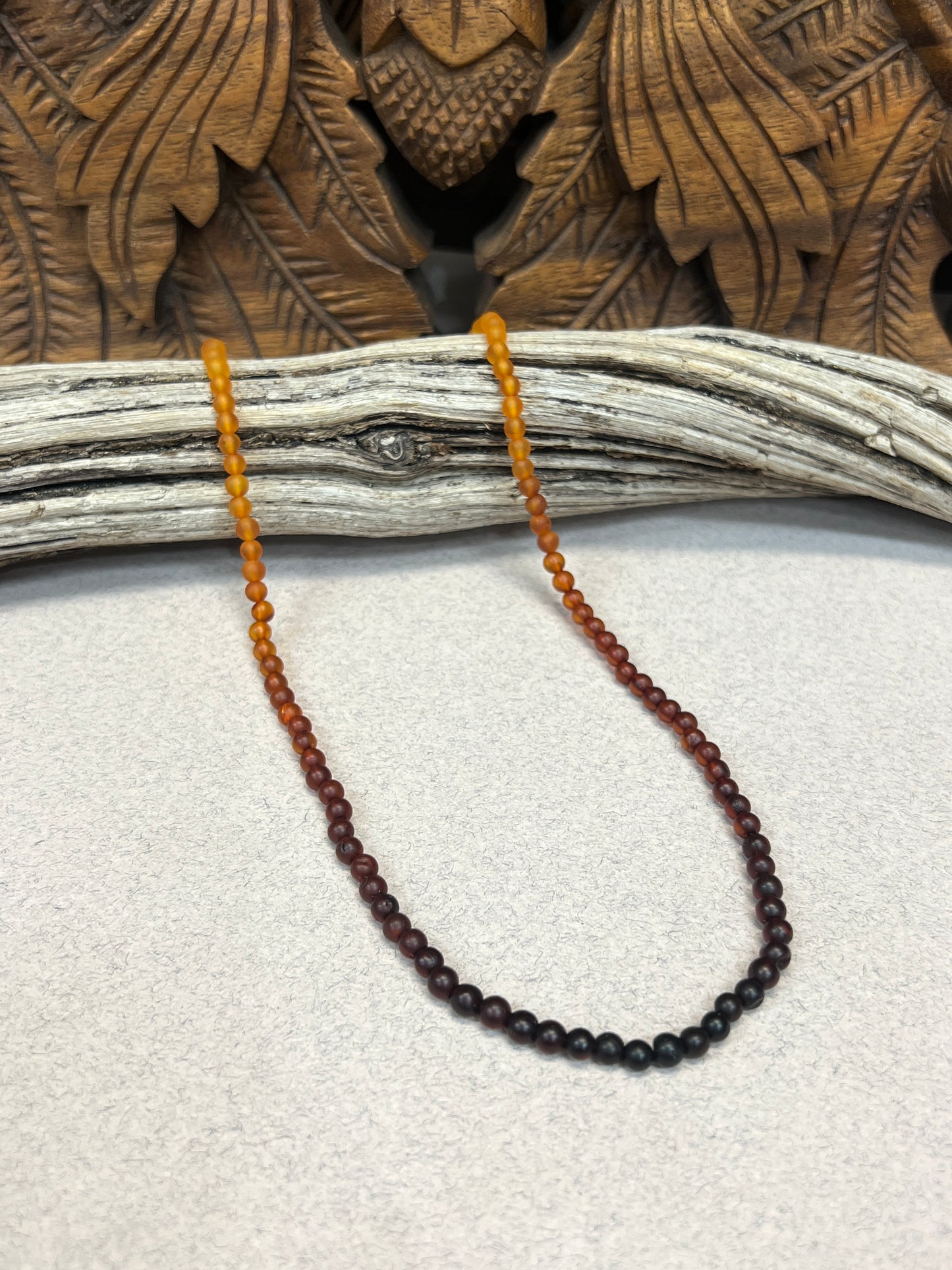 Hand Knotted Amber Necklaces