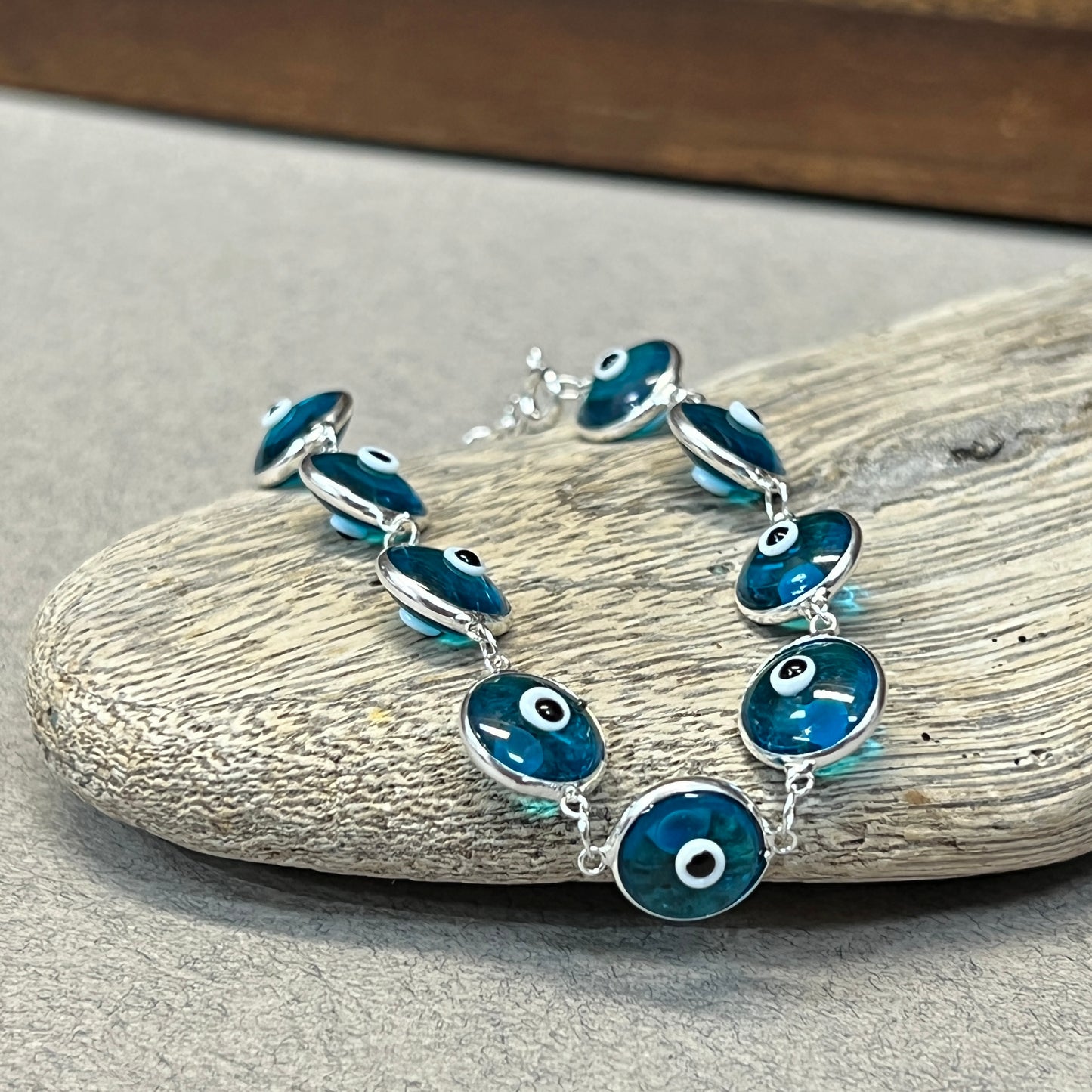 Evil Eye Sterling Silver Bracelets