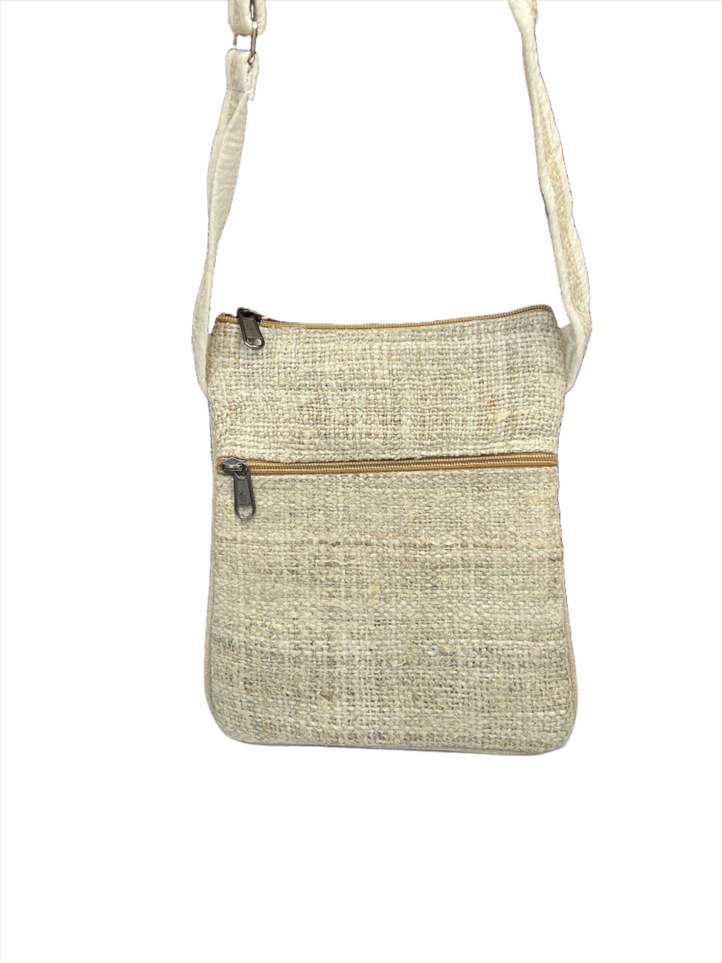 Hemp Crossbody Messenger Bag