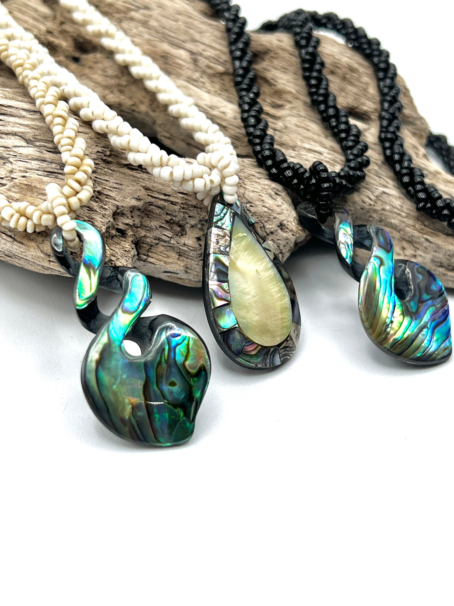 Beaded Shell Necklaces