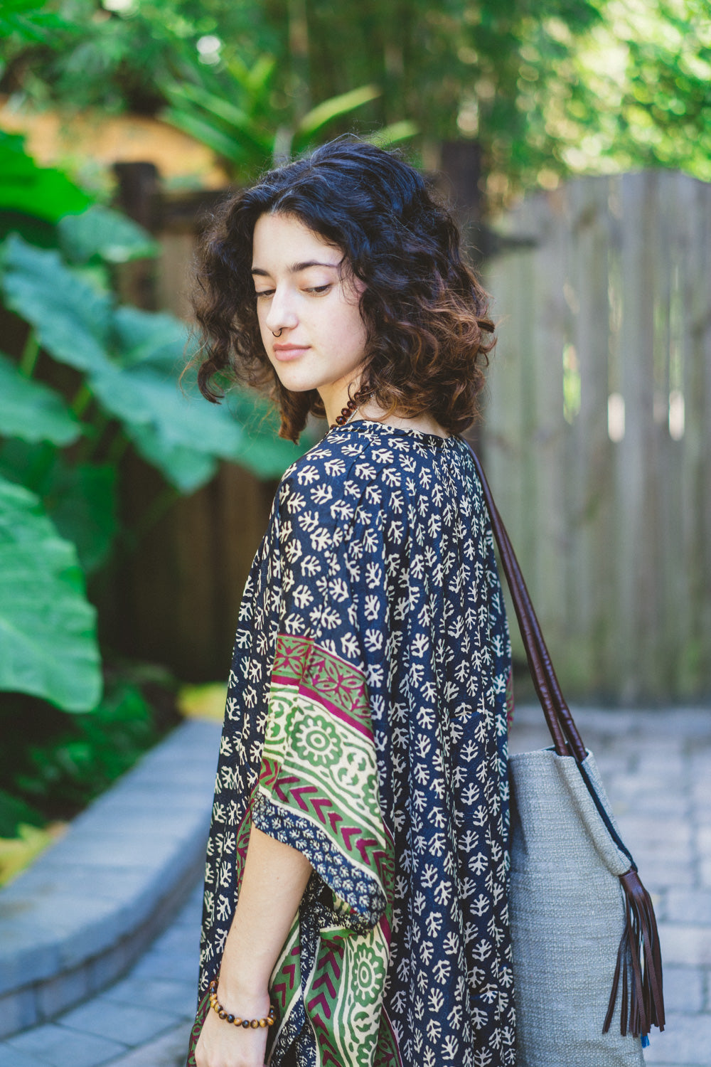 Vegan Leather Rajasthani Tassel Bag