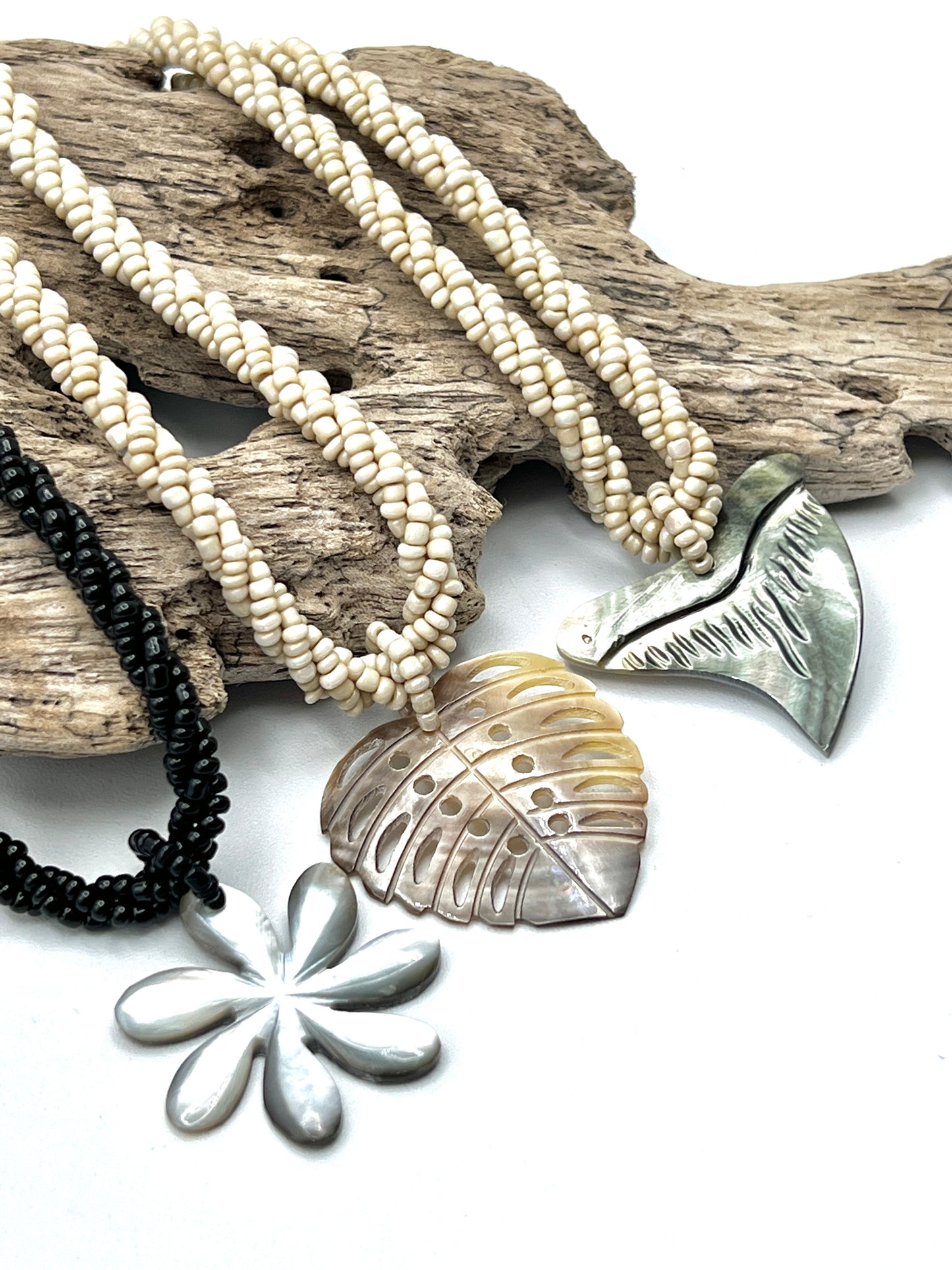 Beaded Shell Necklaces