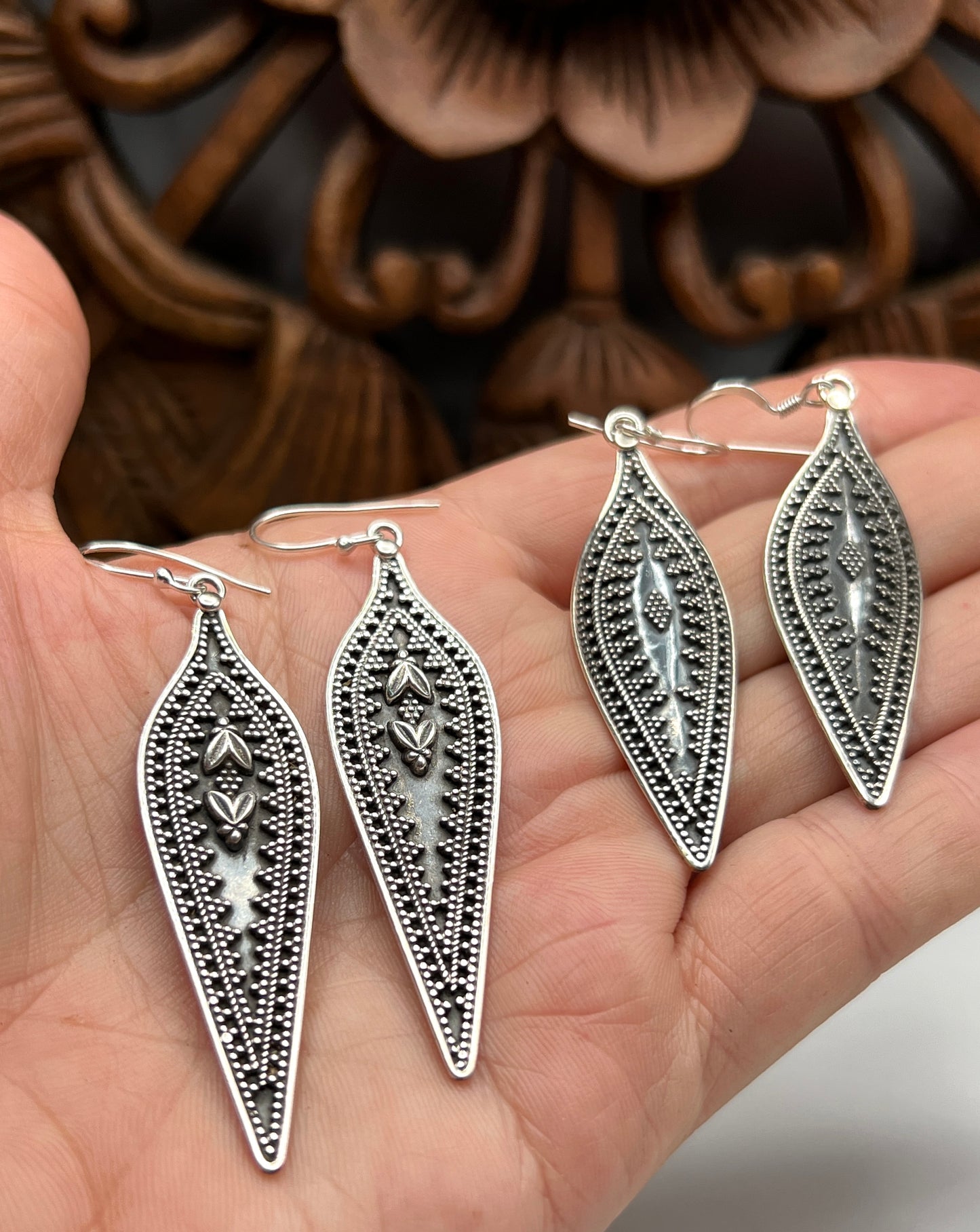 Rajasthani Tribal Drop Earrings