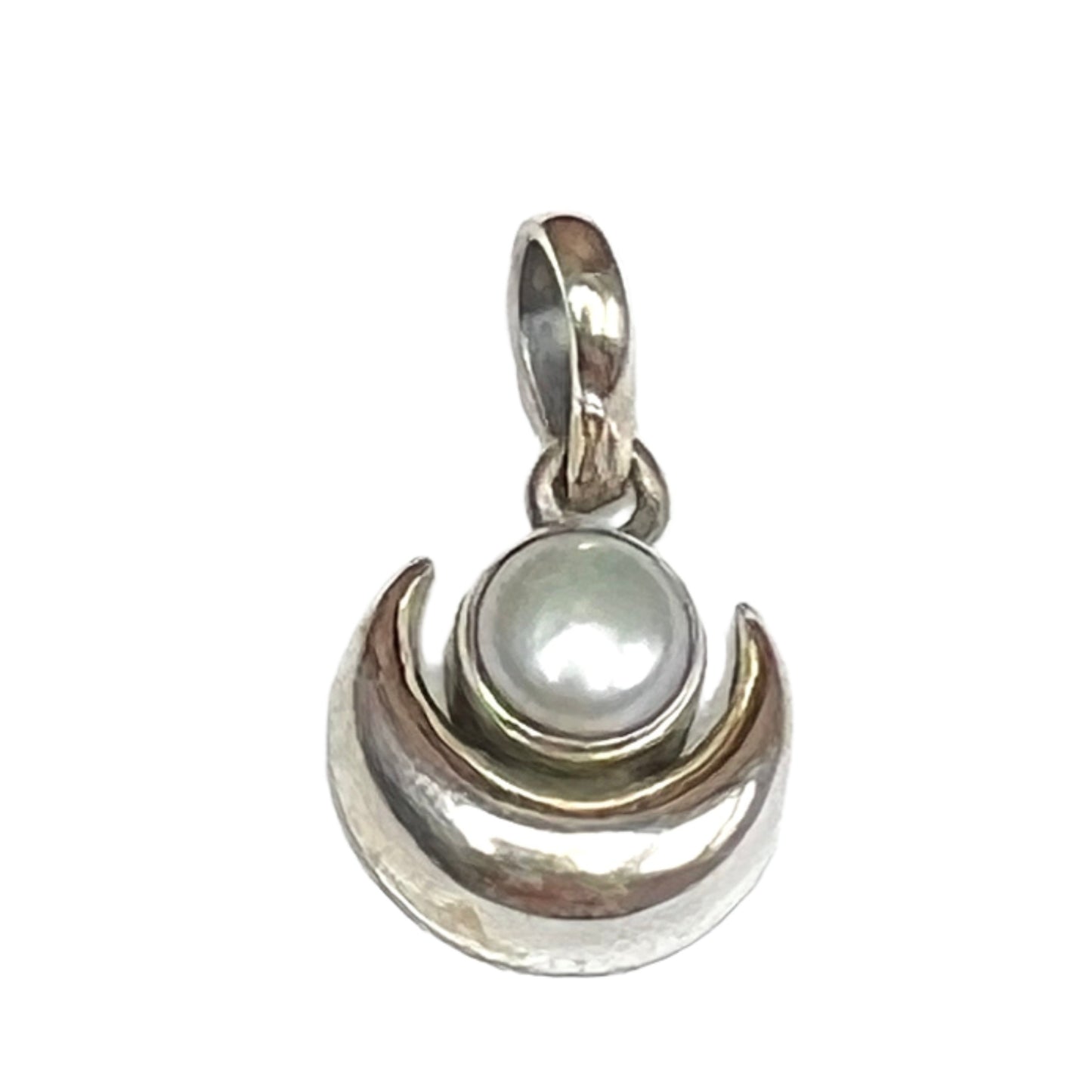 Sterling Silver Crescent Moon Pendants