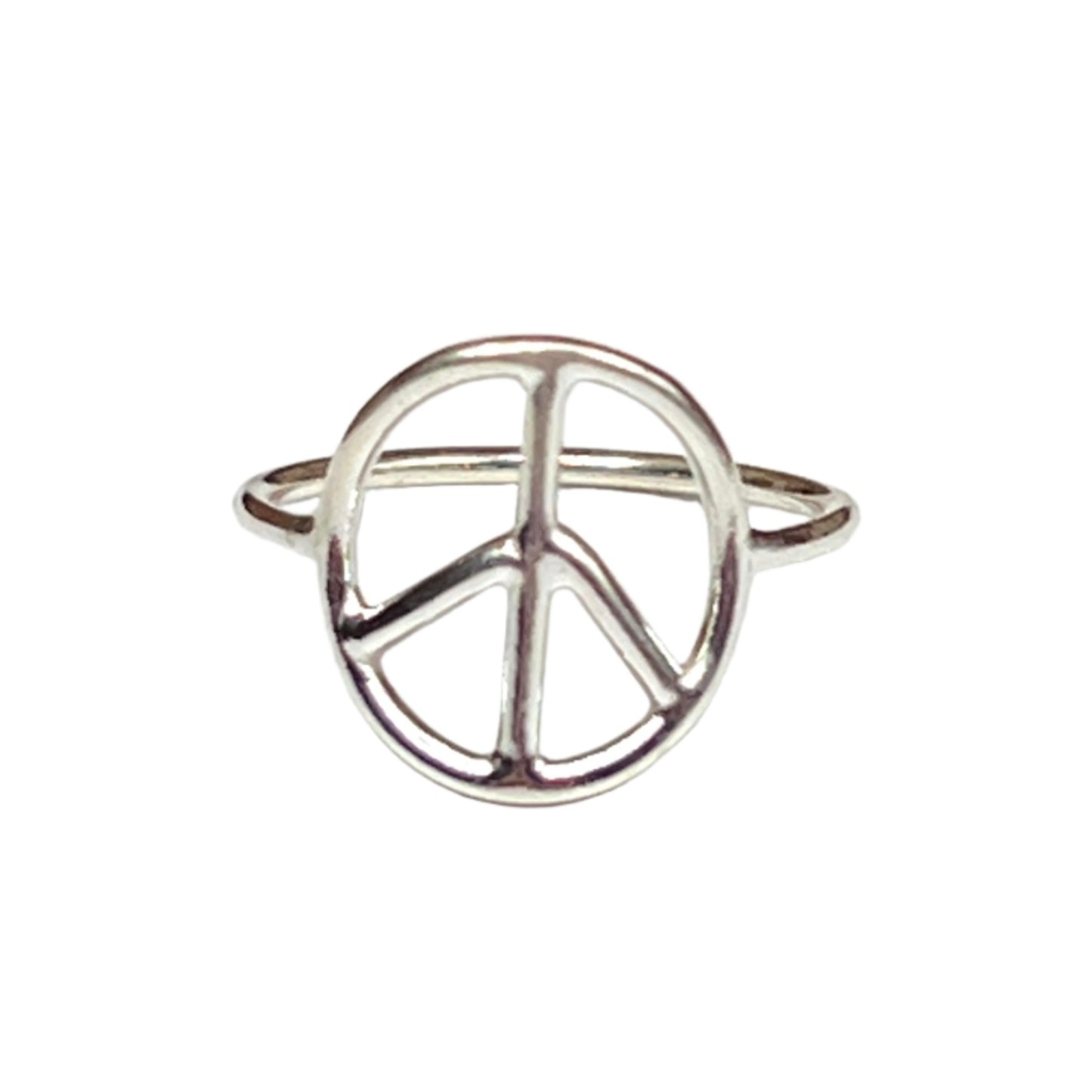 Round Peace Rings