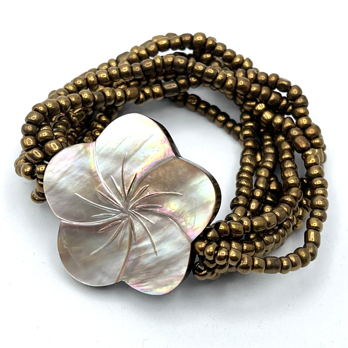 Beaded Shell Bracelets