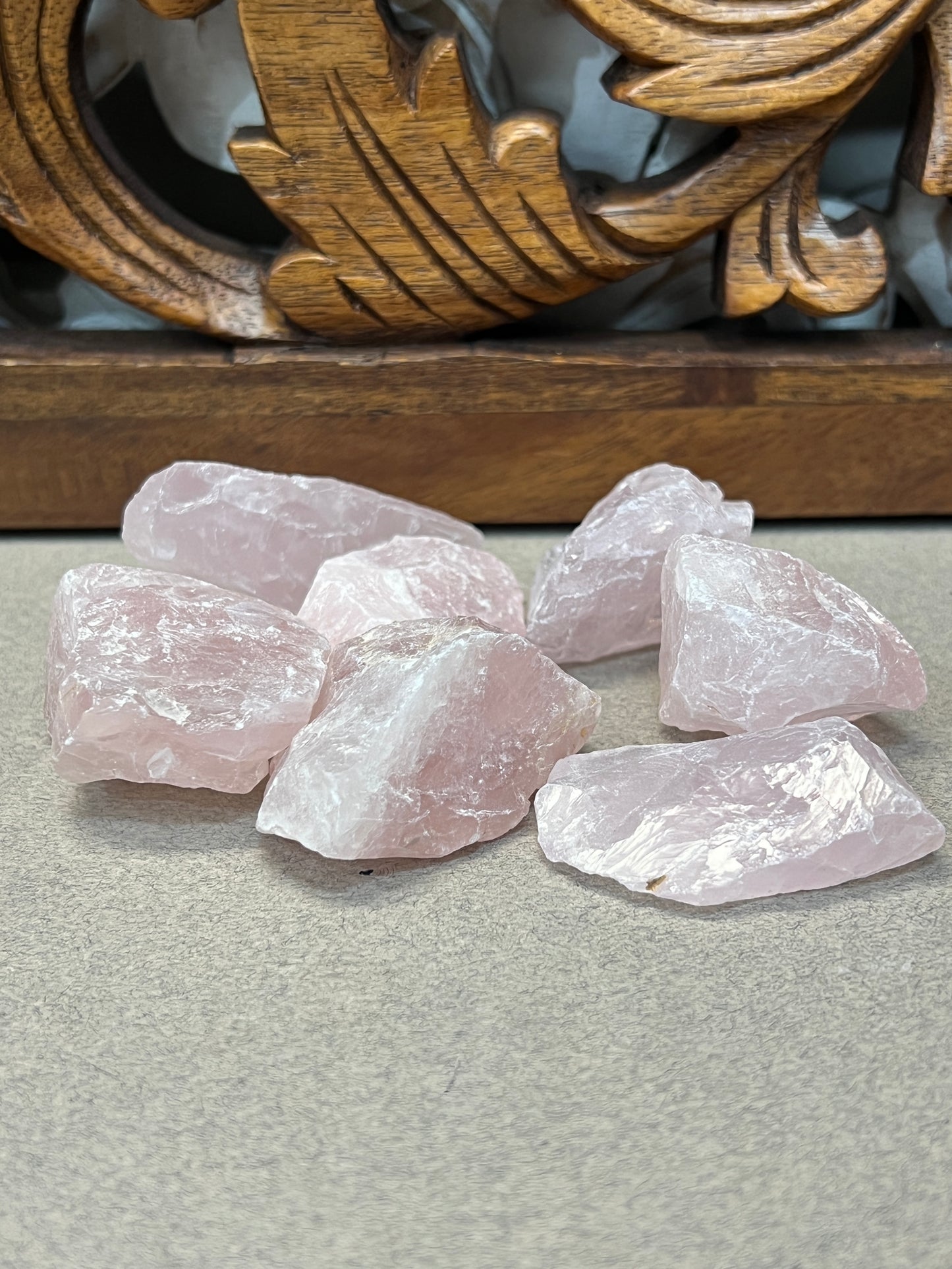 Small Raw Rose Quartz Chunks