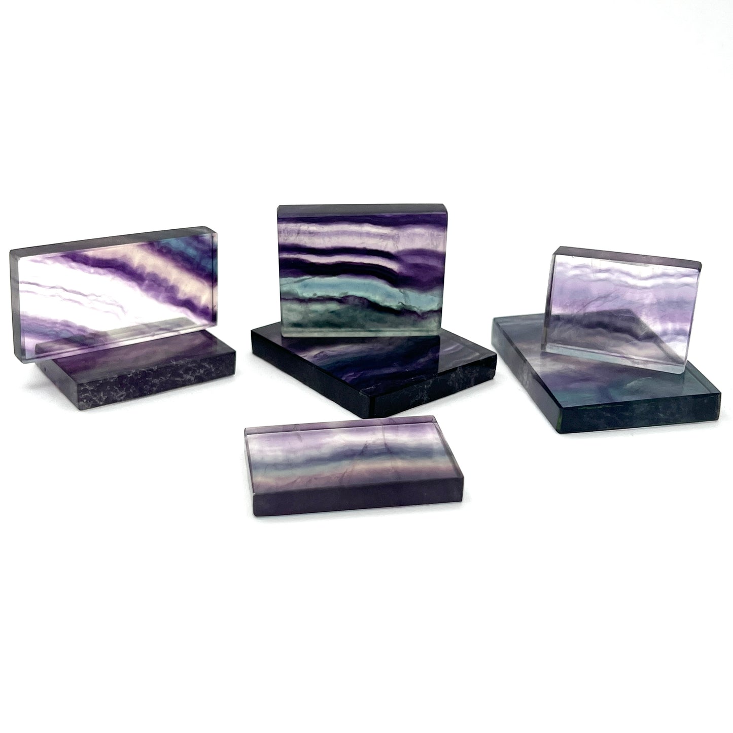 Fluorite Slab Slices