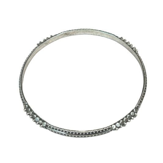 Sterling Silver Rajasthani Bangle Bracelet