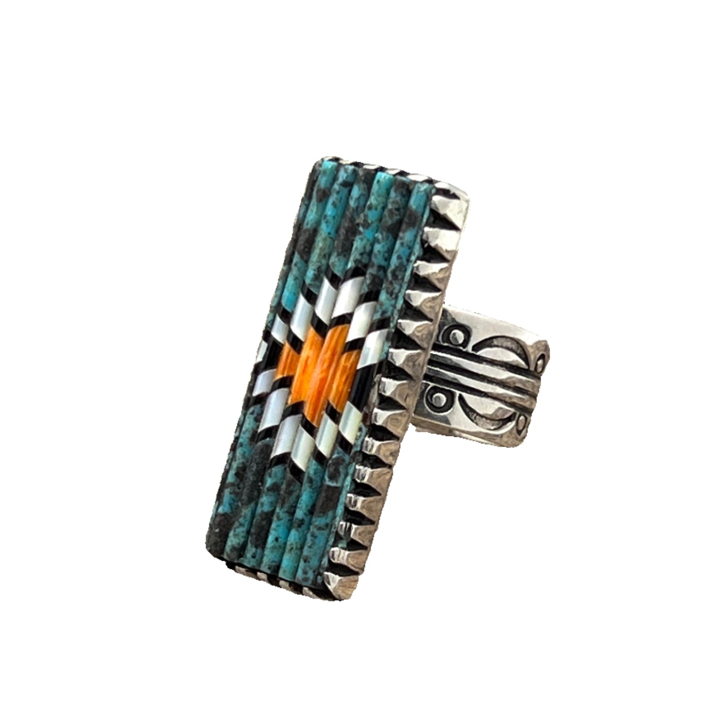 Vintage Matchstick Gemstone Rings by David Freeland
