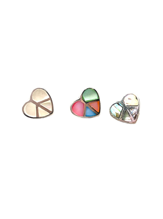 Heart Peace Sign Earrings