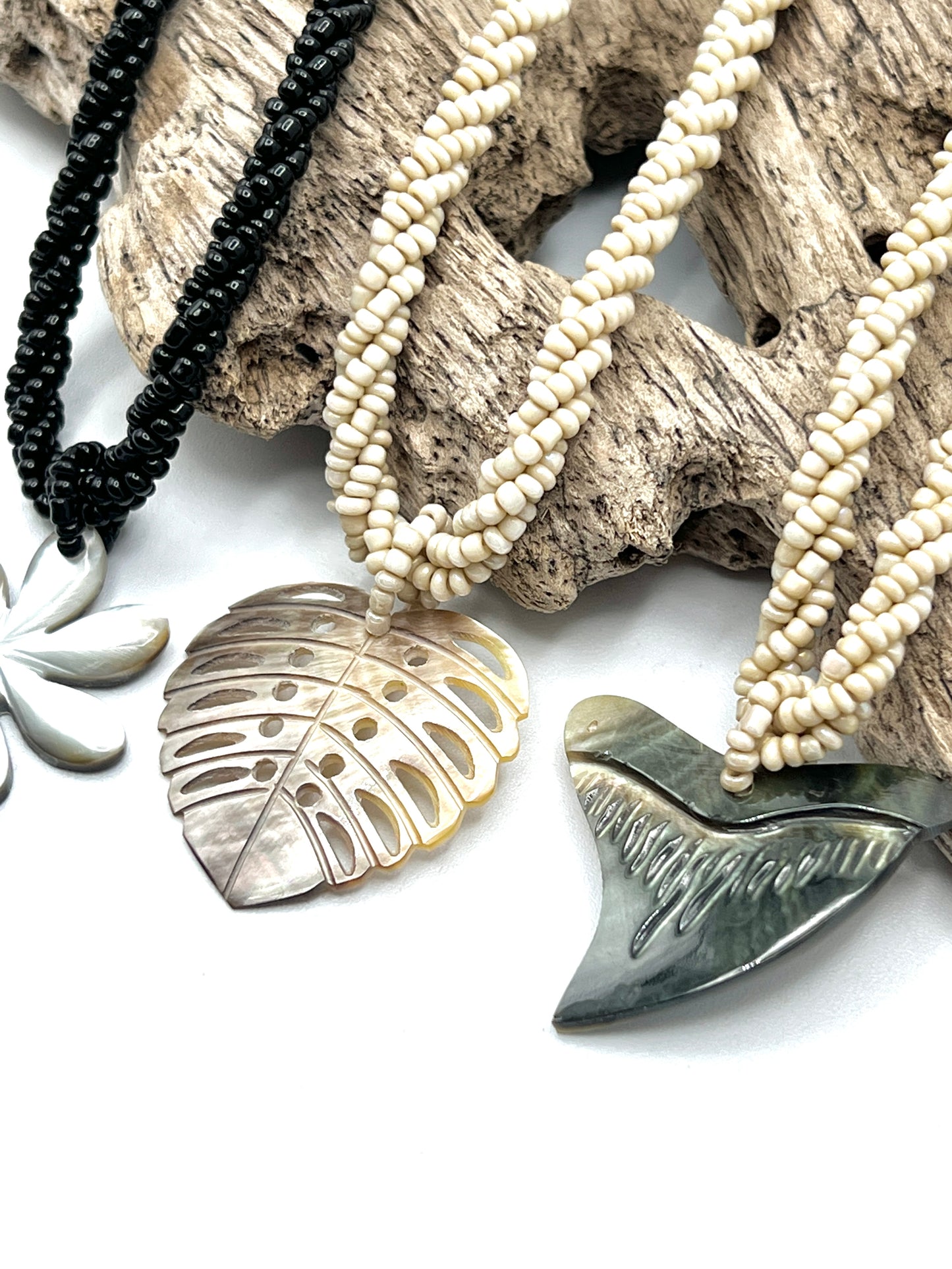 Beaded Shell Necklaces
