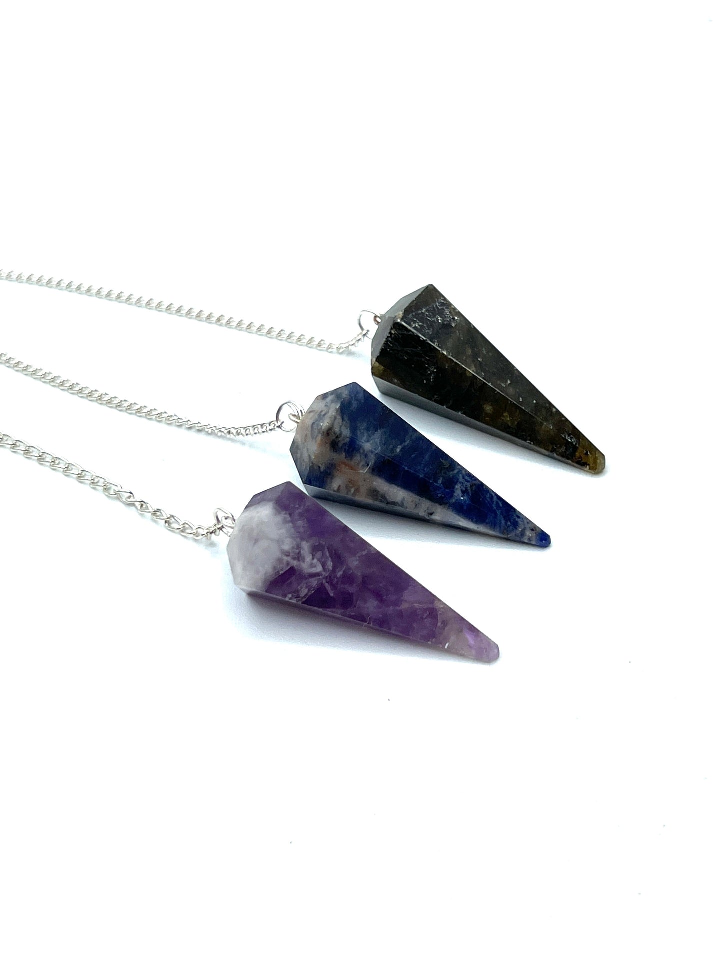 Gemstone Crystal Pendulums | 17 Stones