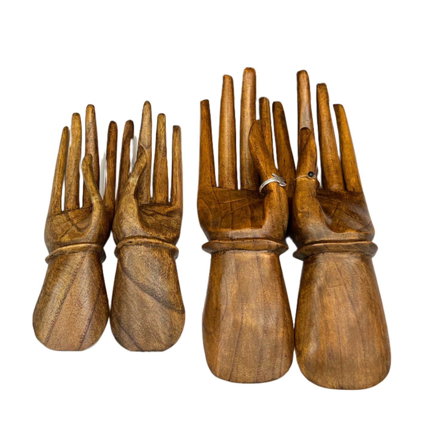Resting Double Hand Statues