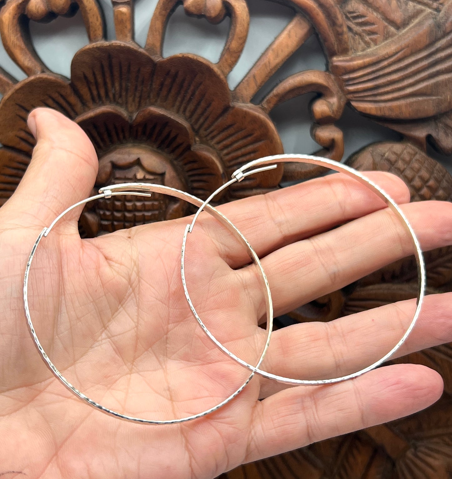Sterling Silver Hoop Earrings