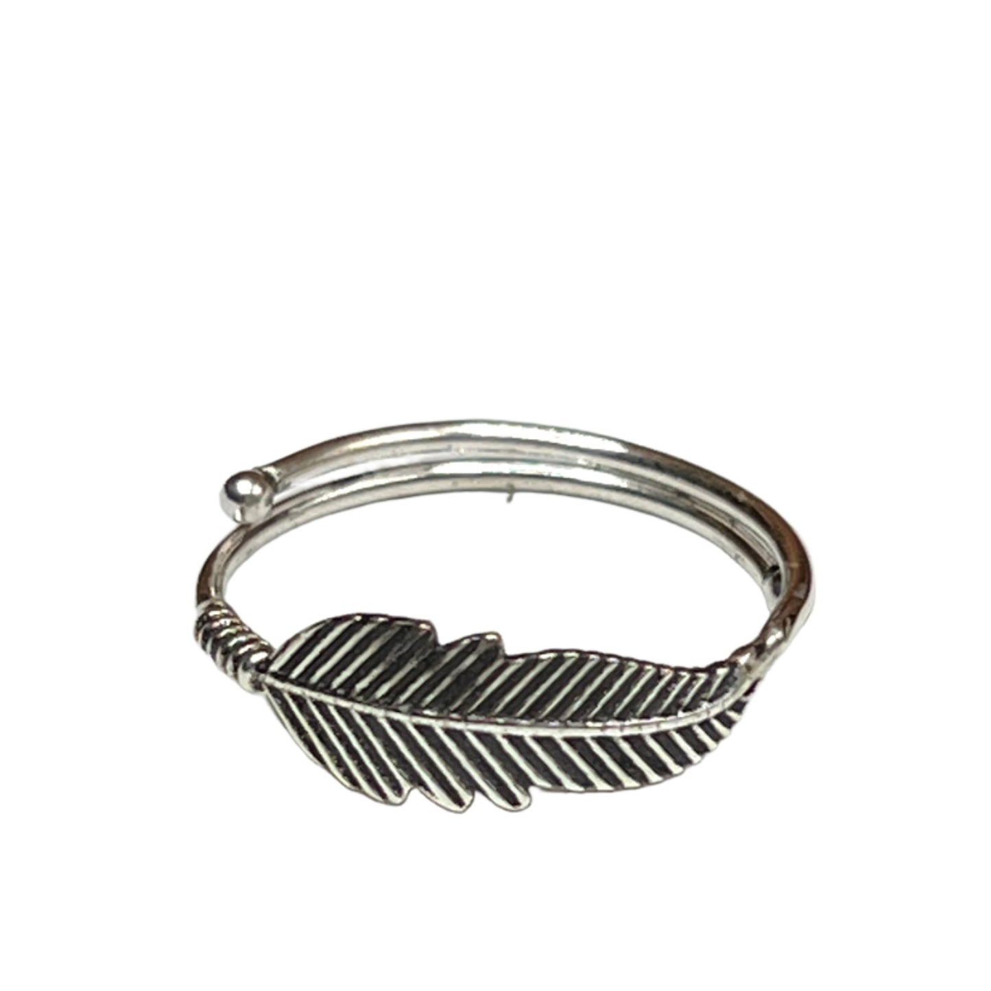 Adjustable Feather Rings