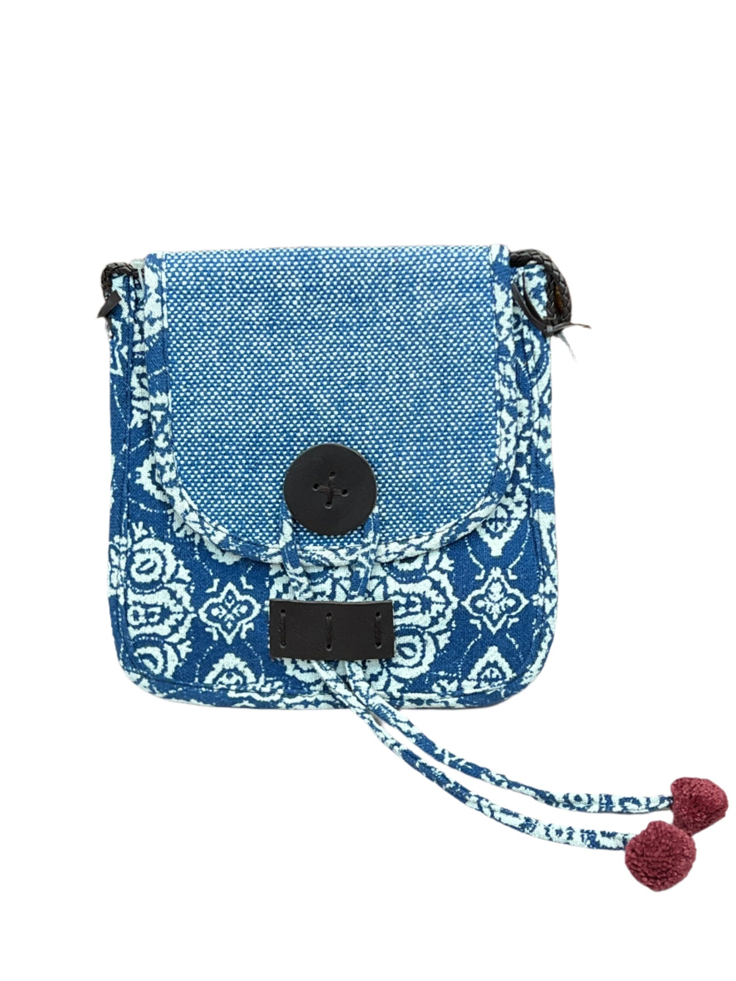 Laso Button Crossbody Bag