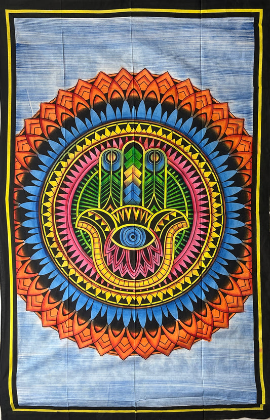 Hamsa Fabric Poster Tapestry | 3 Colors