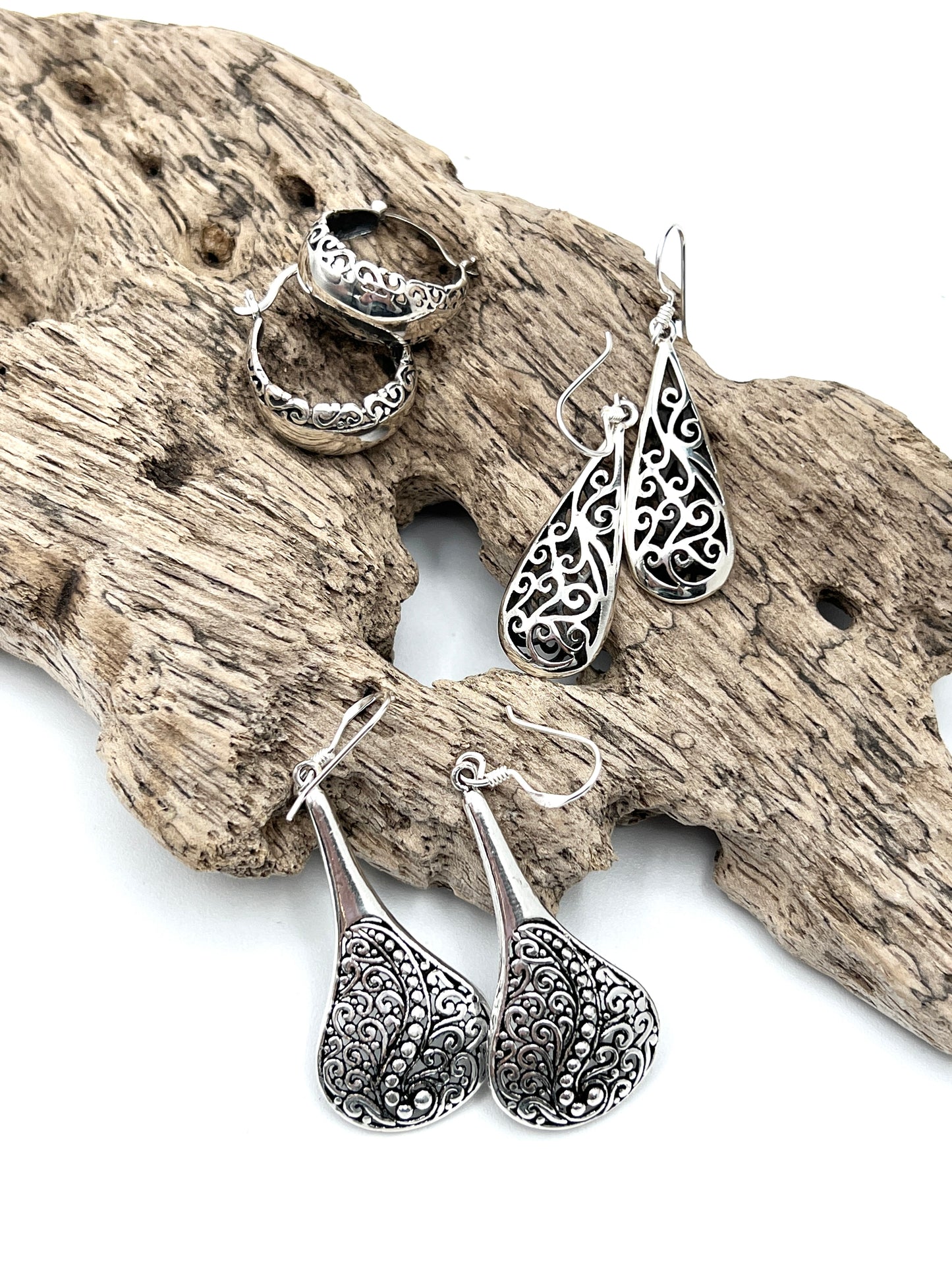 Filigree Swirl Earrings