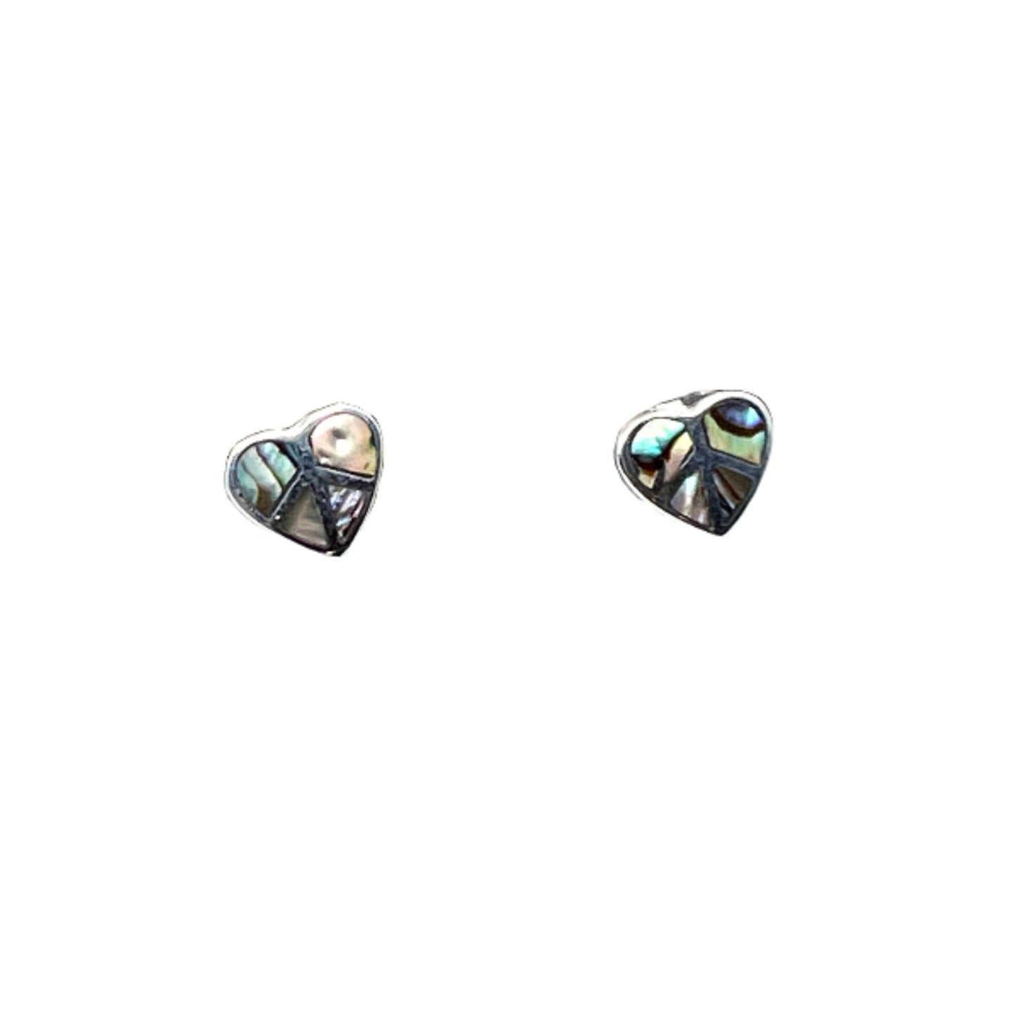 Heart Peace Sign Earrings