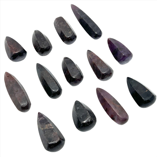 Polished Star Ruby Wands