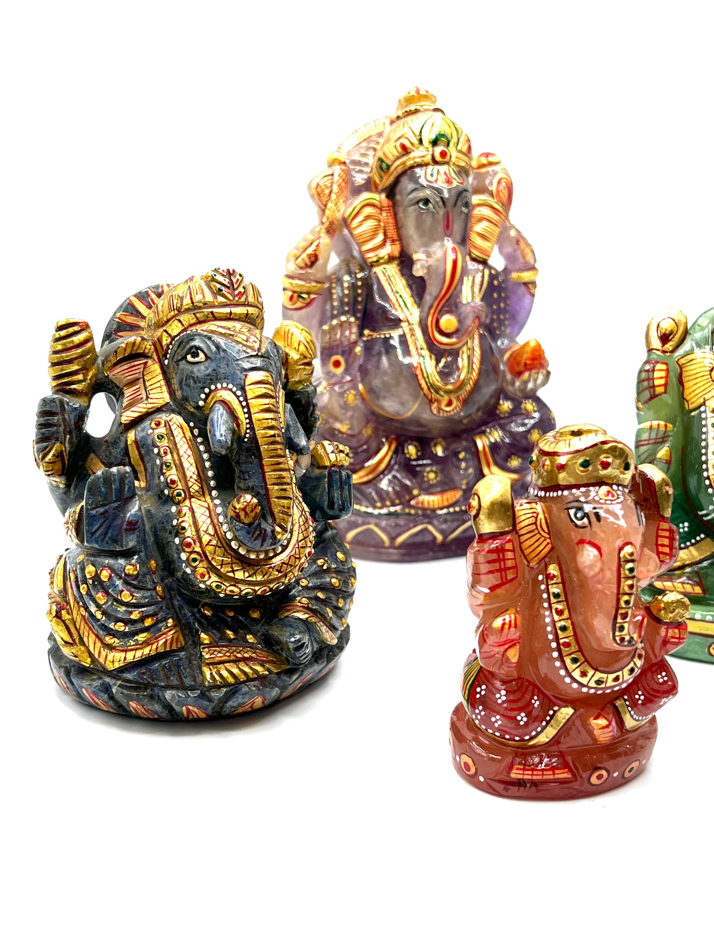 Crystal Carved Ganesha