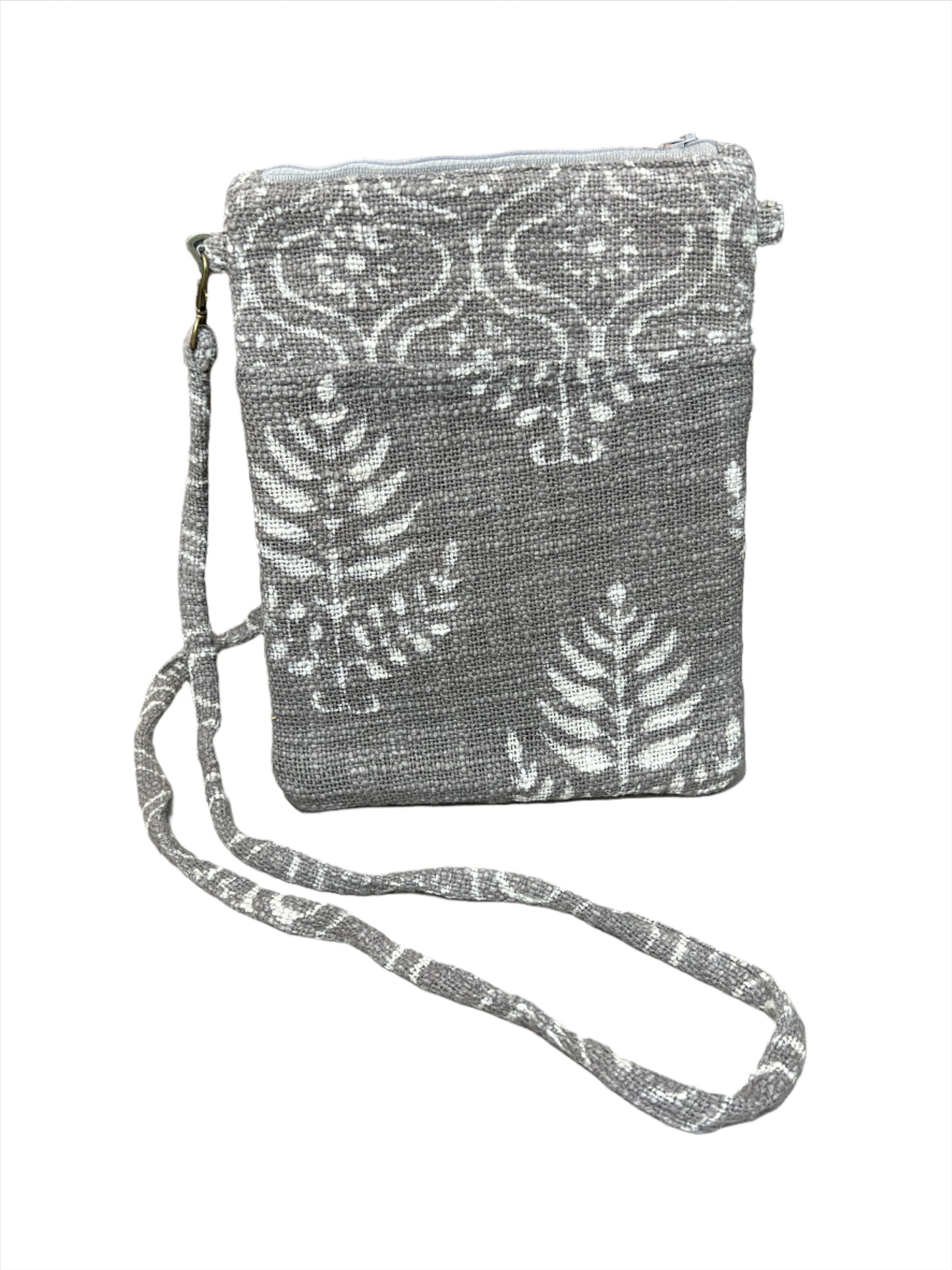 Block Print Passport Bag