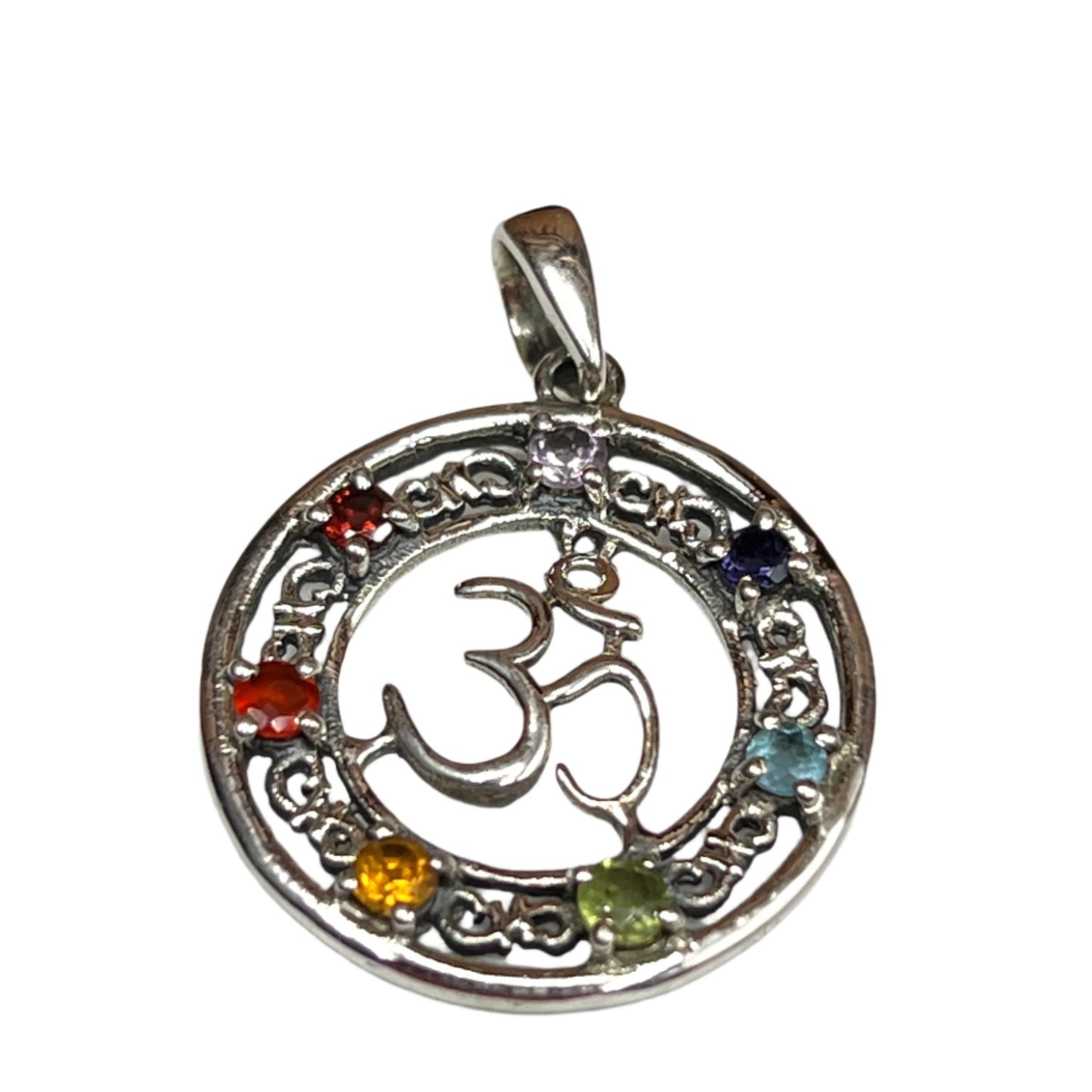 Chakra Om Pendants