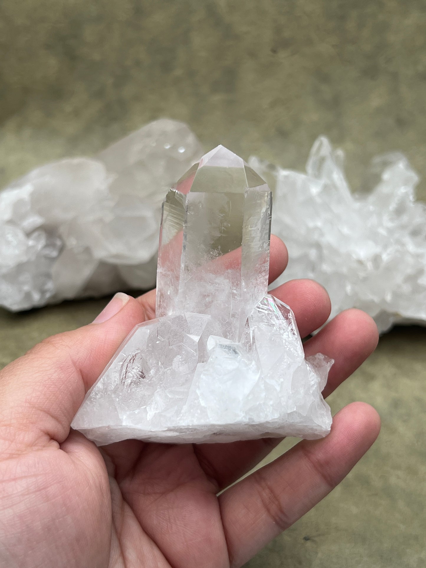 Clear Quartz Clusters