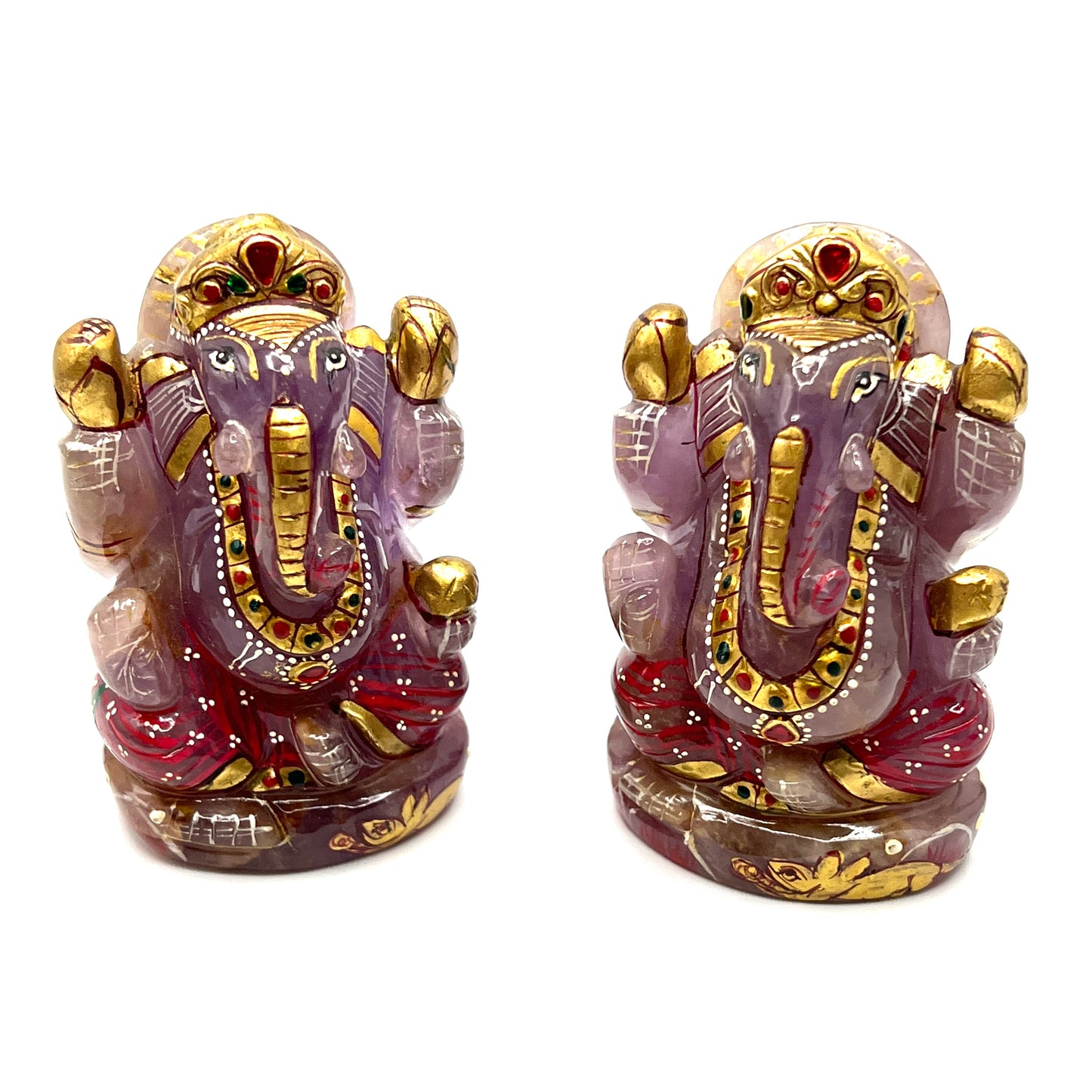 Crystal Carved Ganesha