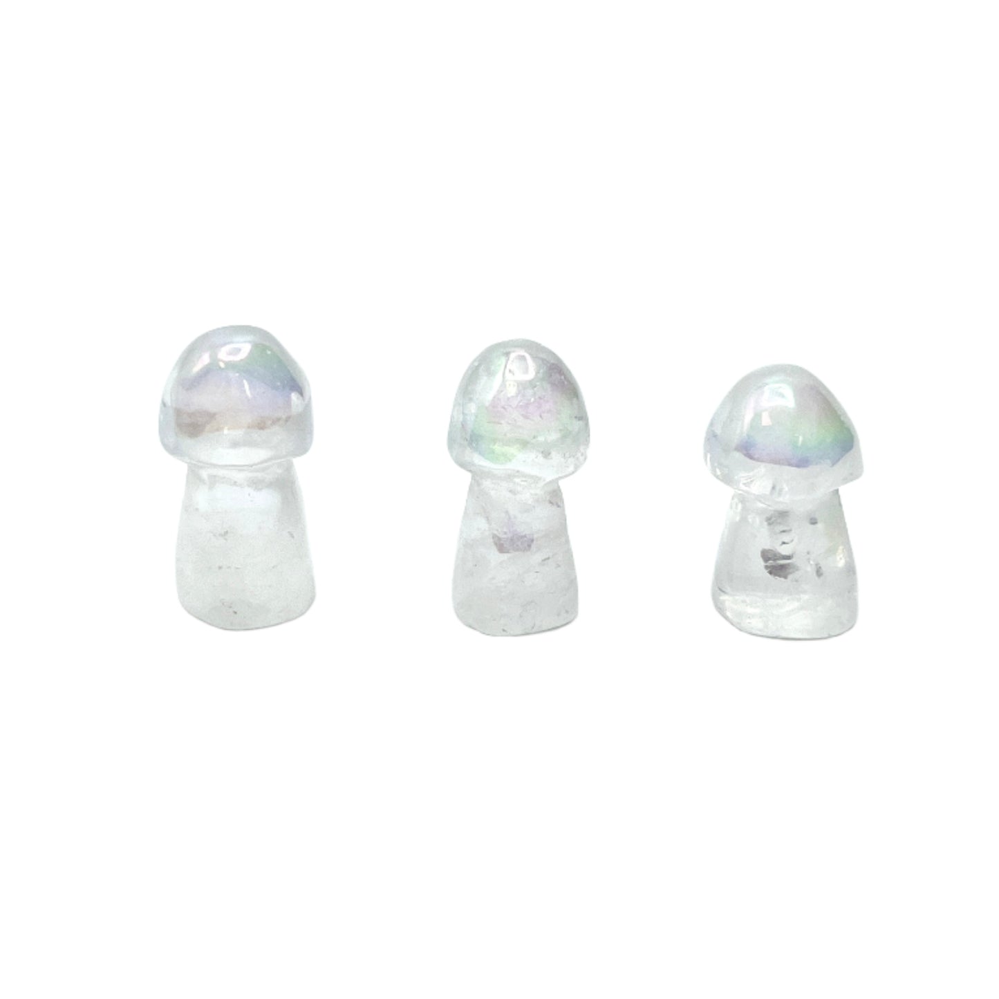 Electroplated Quartz Mushroom