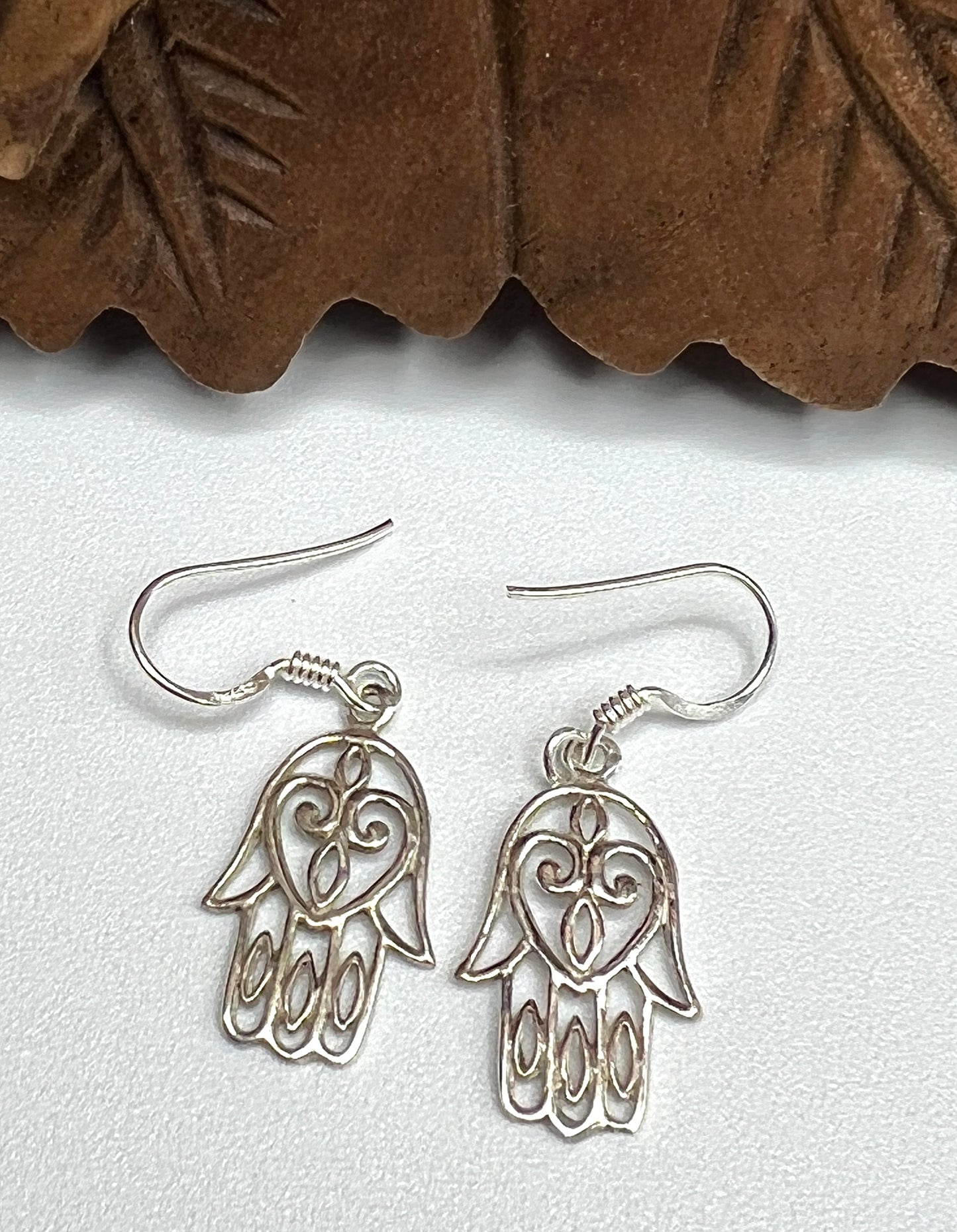 Hamsa Earrings