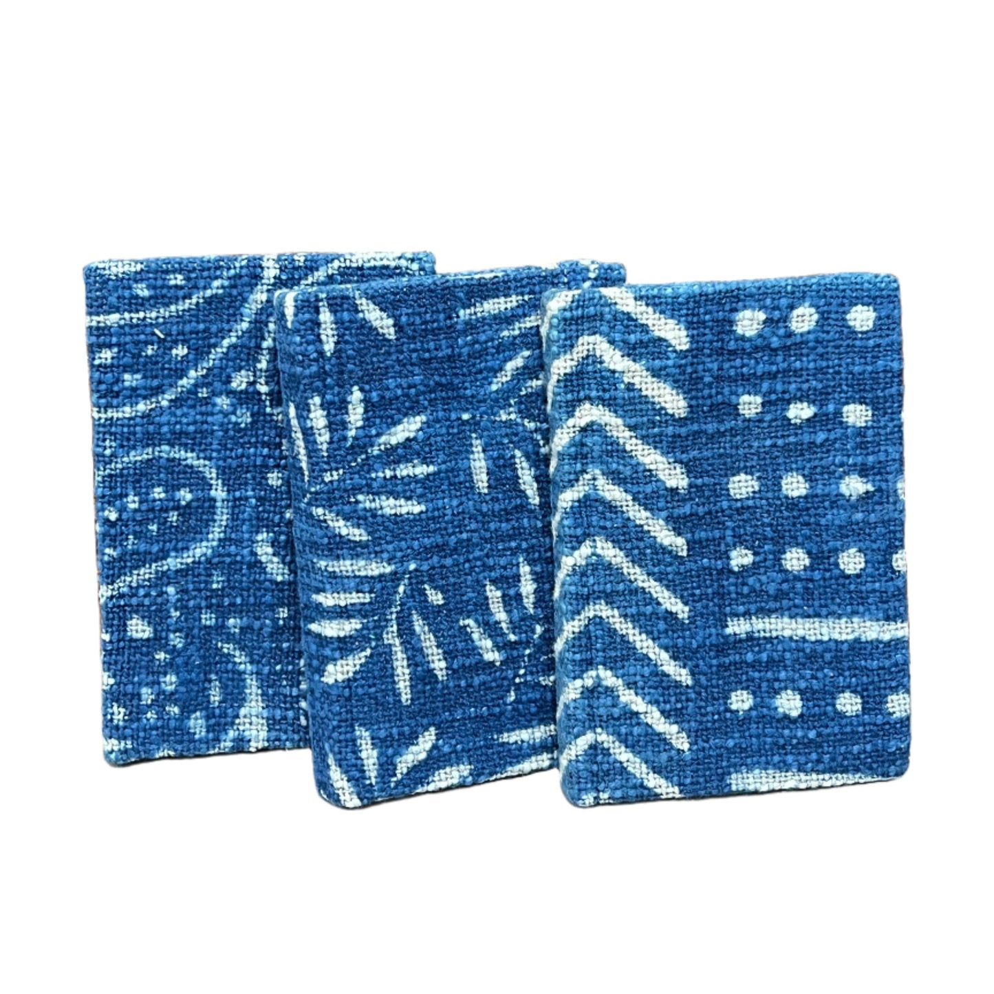 Natural Indigo Block Print Journals