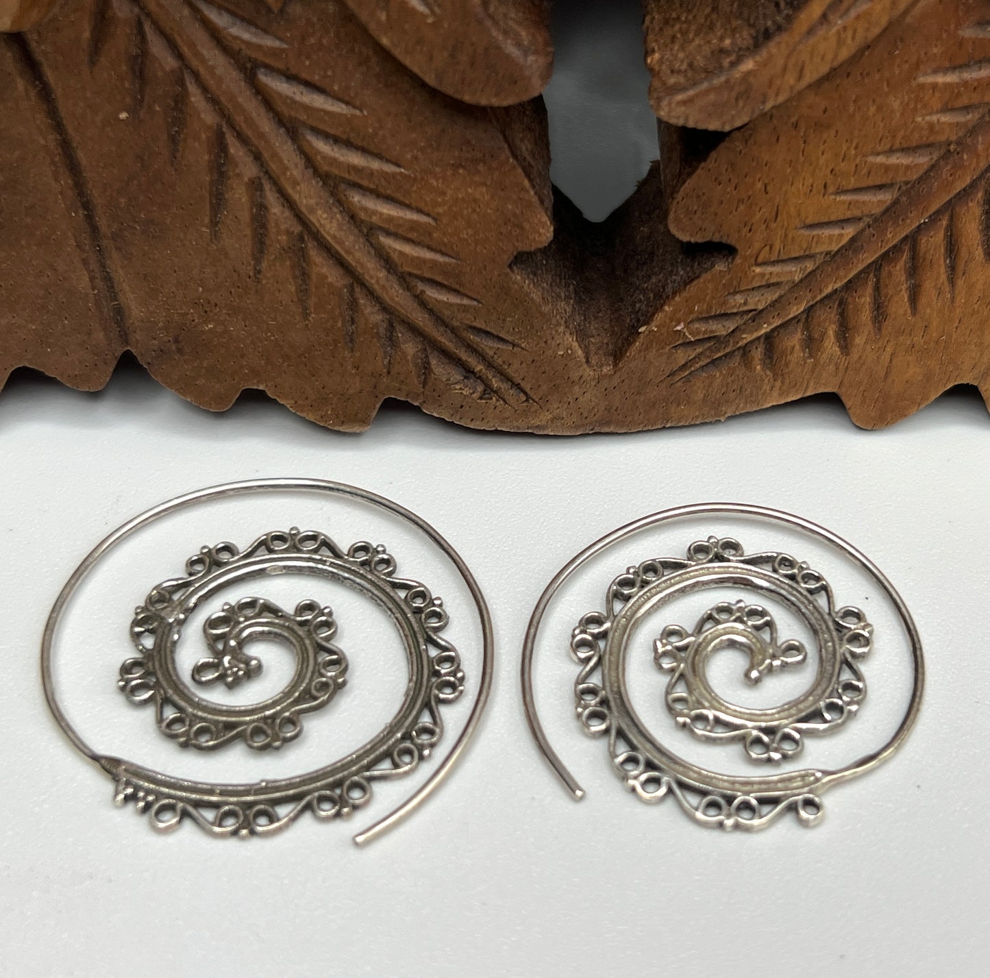 Decorative Slide Hoop Earrings