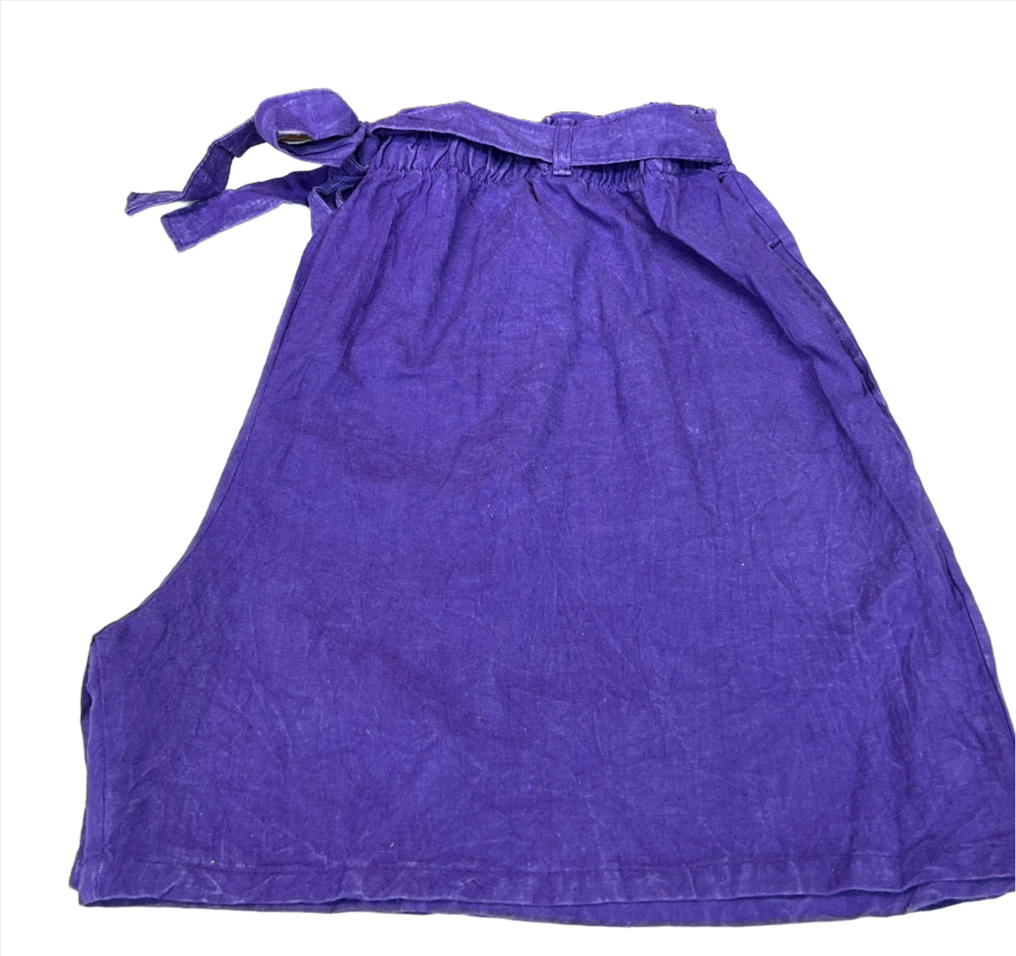 Hemp Tie Waist Shorts