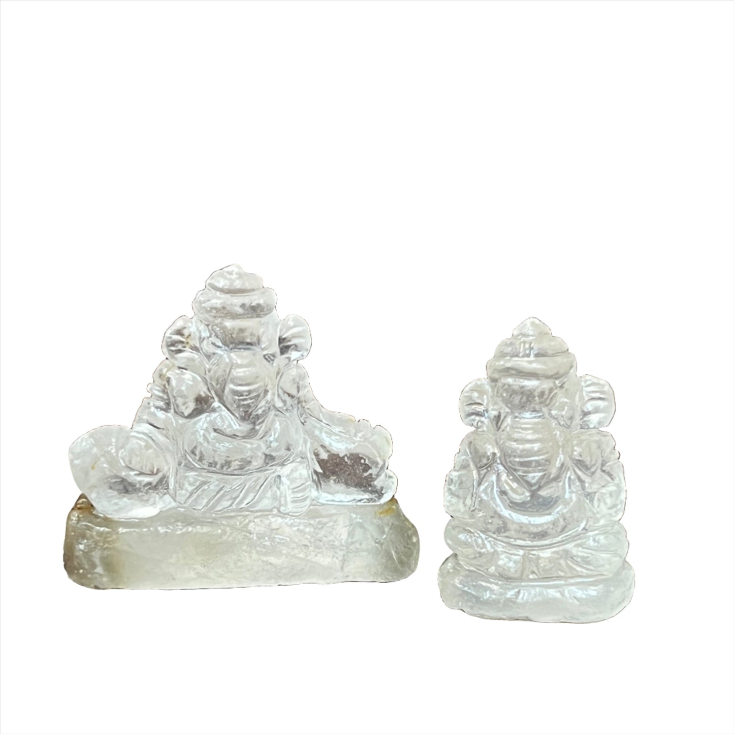 Clear Quartz Ganesh