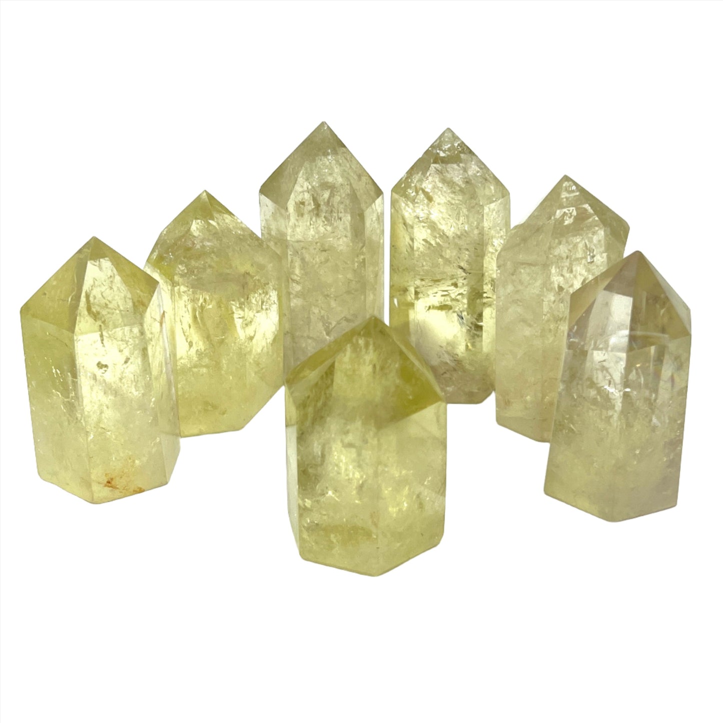 Natural Citrine Polished Towers