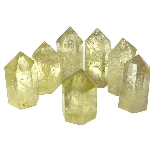 Natural Citrine Polished Towers
