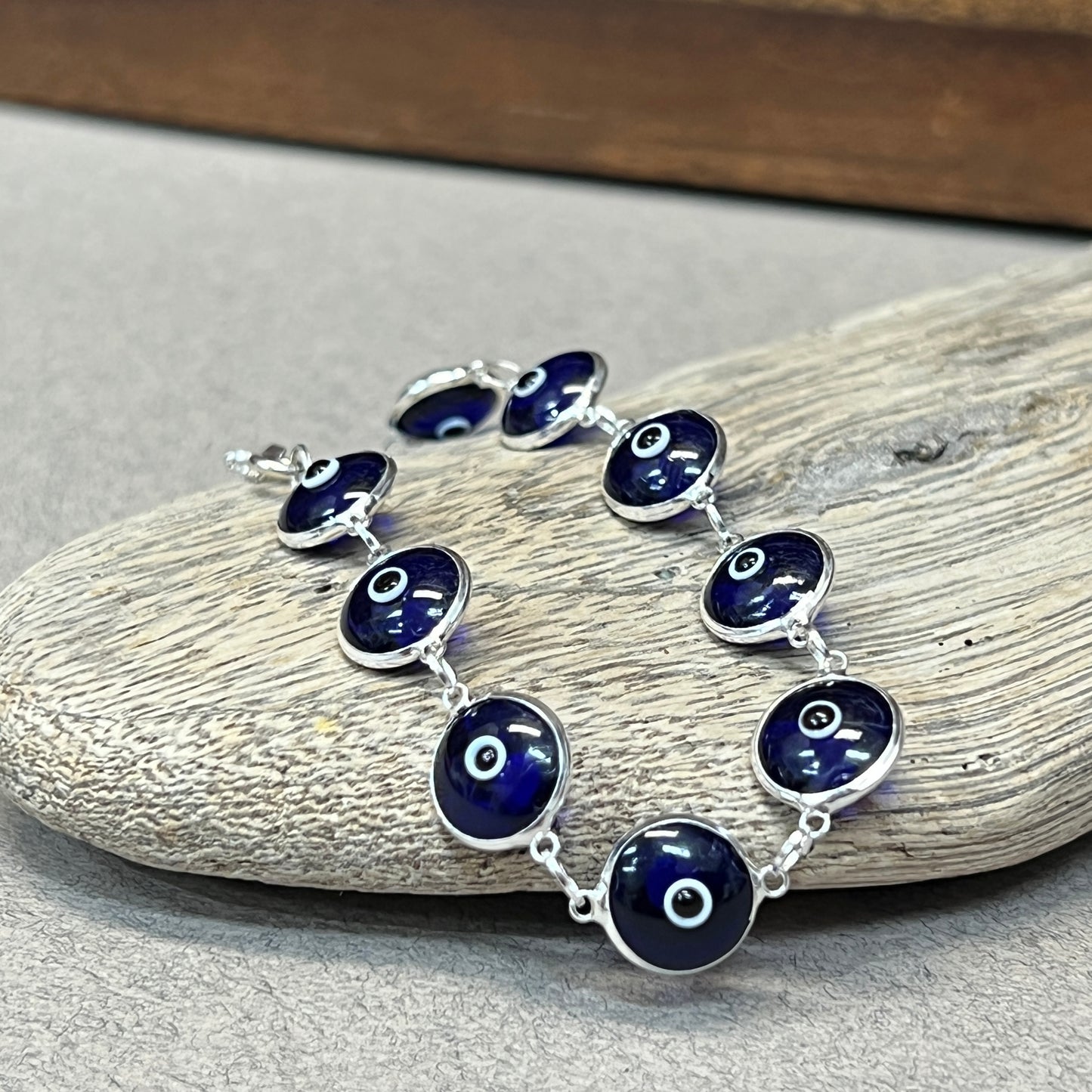 Evil Eye Sterling Silver Bracelets